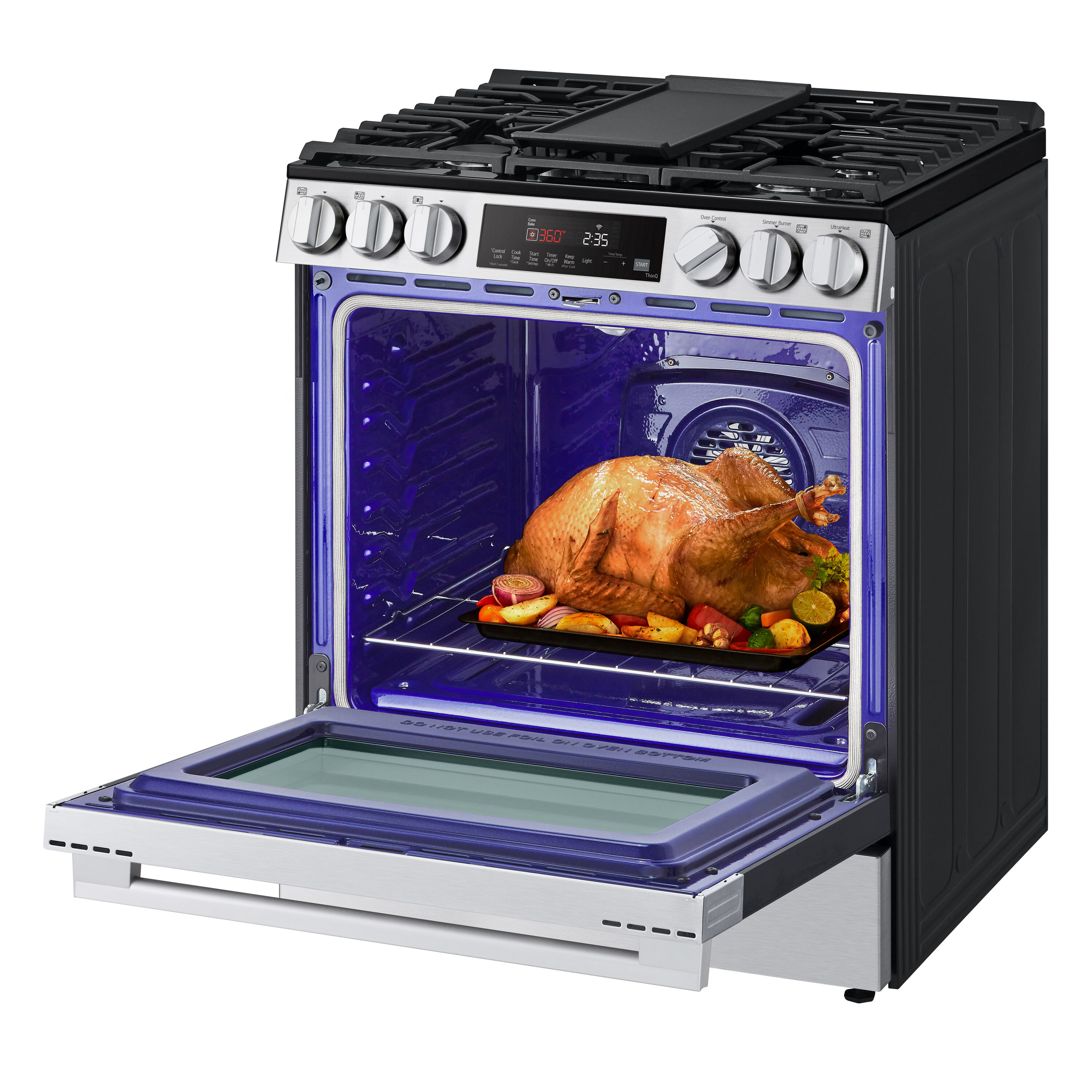 LG LSGL5833X Freestanding-Gas-Ranges - View #10