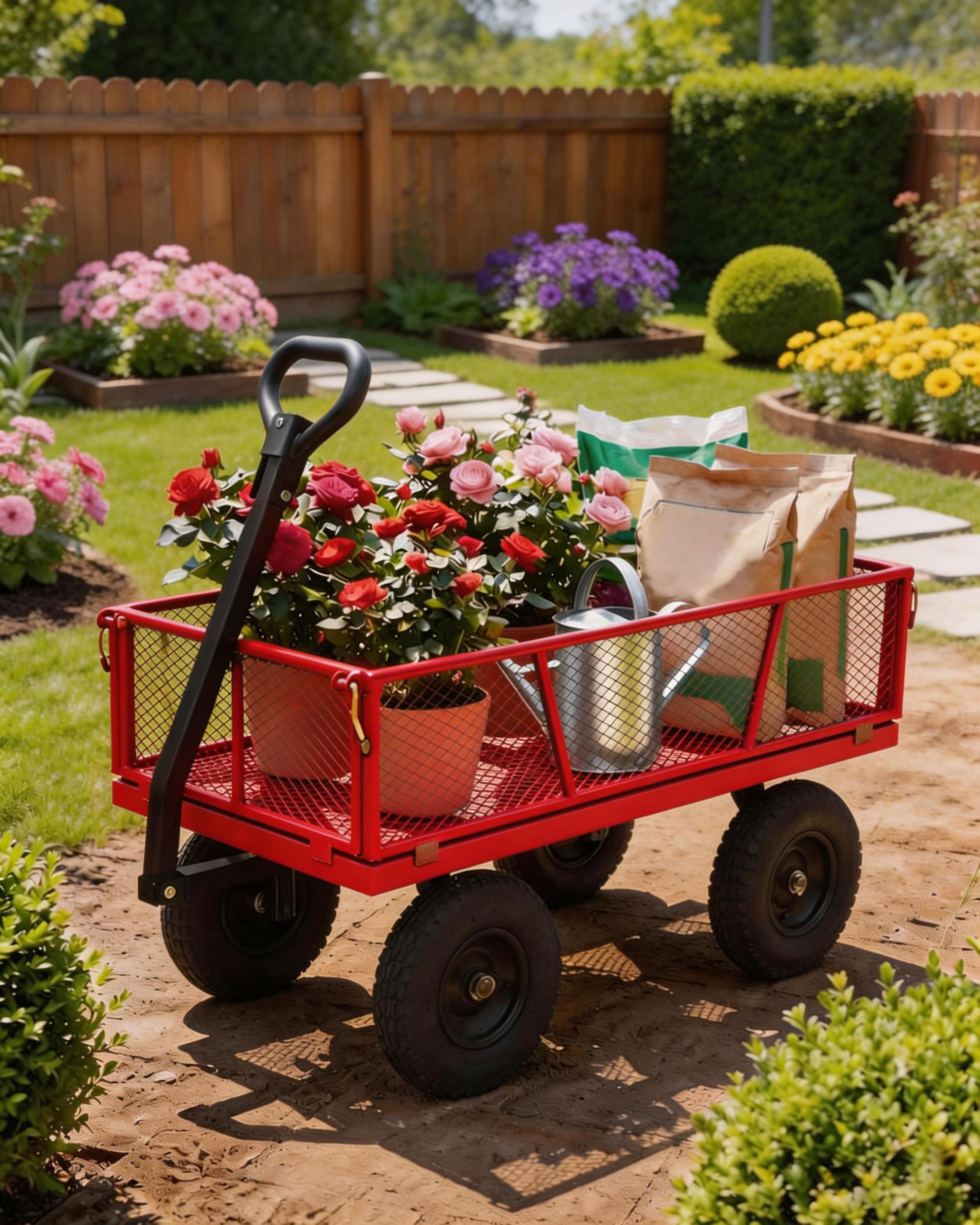 GarveeLife 5MF-CRBRKOOYKHY Yard-Carts - View #8