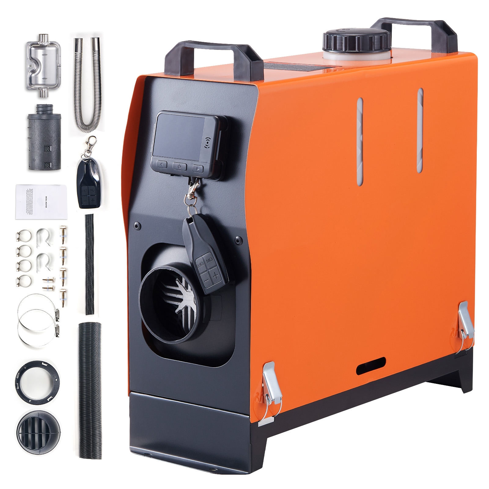 GIVIMO Diesel Air Heater 12V 5KW All-in-One Portable Diesel Parking Heater with LCD Display Remote Control and 5L Fuel Tank for RV Trailer Camper Van Truck and Boat Cabin Heating #LW108GIVSS3195