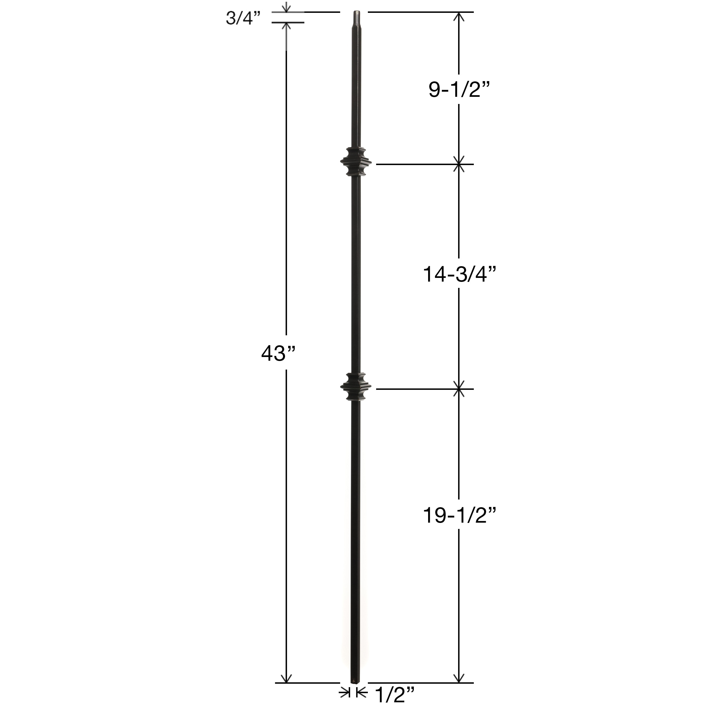 RELIABILT WGT61RB Interior-Stairpart-Balusters - View #5