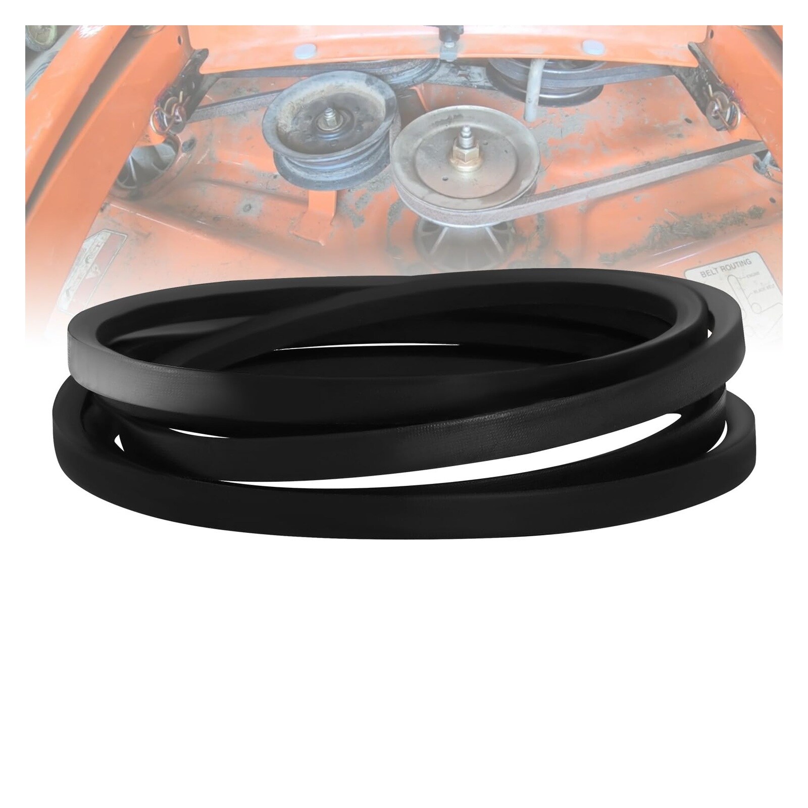 JVFCXXV -  539114557 Deck Belt 54 Inch Zero Turn Mower Replacement for LSZ4622 LSZ5422 LSZ5424 MZ...