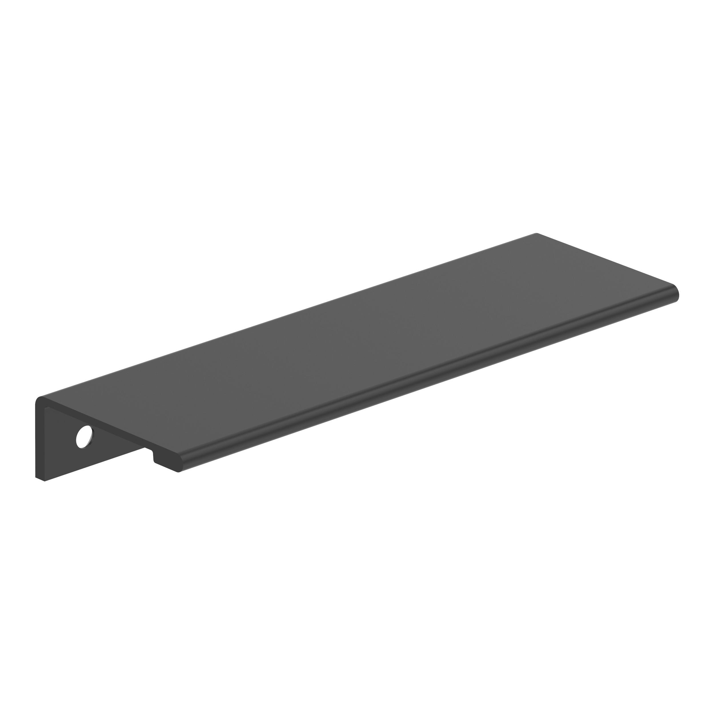 Amerock 10VMP37193MB Streamline II 4-3/16-in , 106mm Center to Center Matte Black Rectangular Edge 10 -Pack
