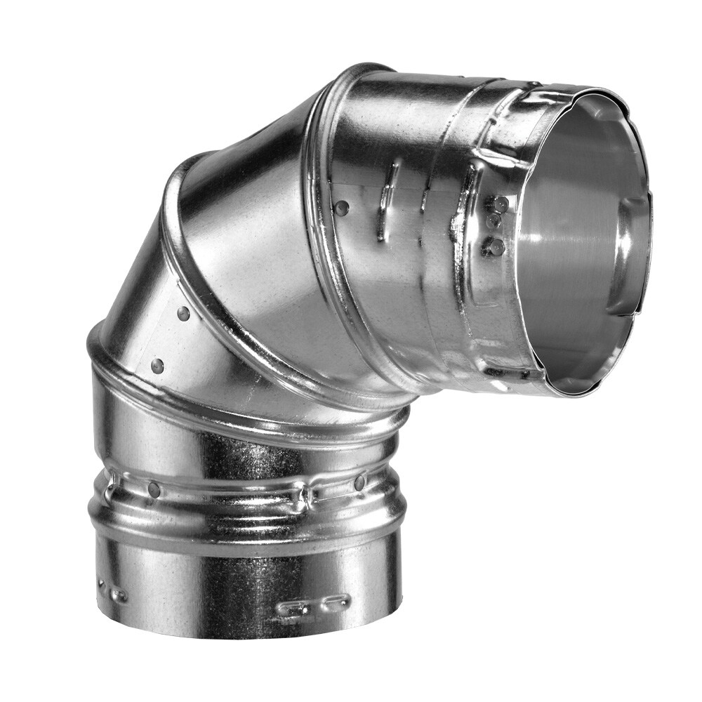 DuraVent 5GVL90 5 in Diameter 90 Degree Elbow