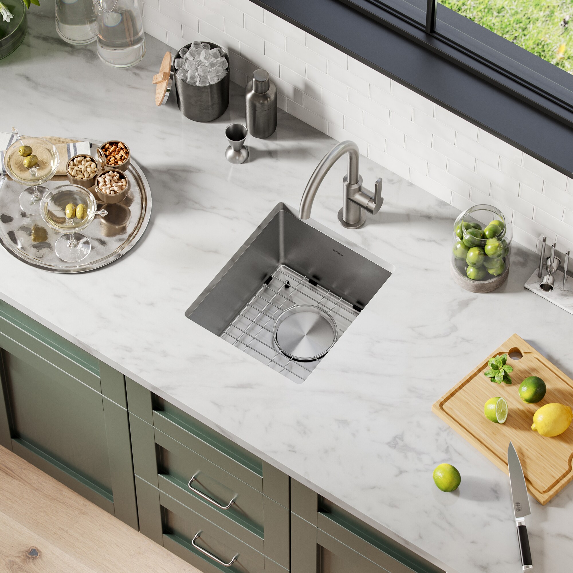 Kraus KHU101-13 Bar-Prep-Sinks - View #9