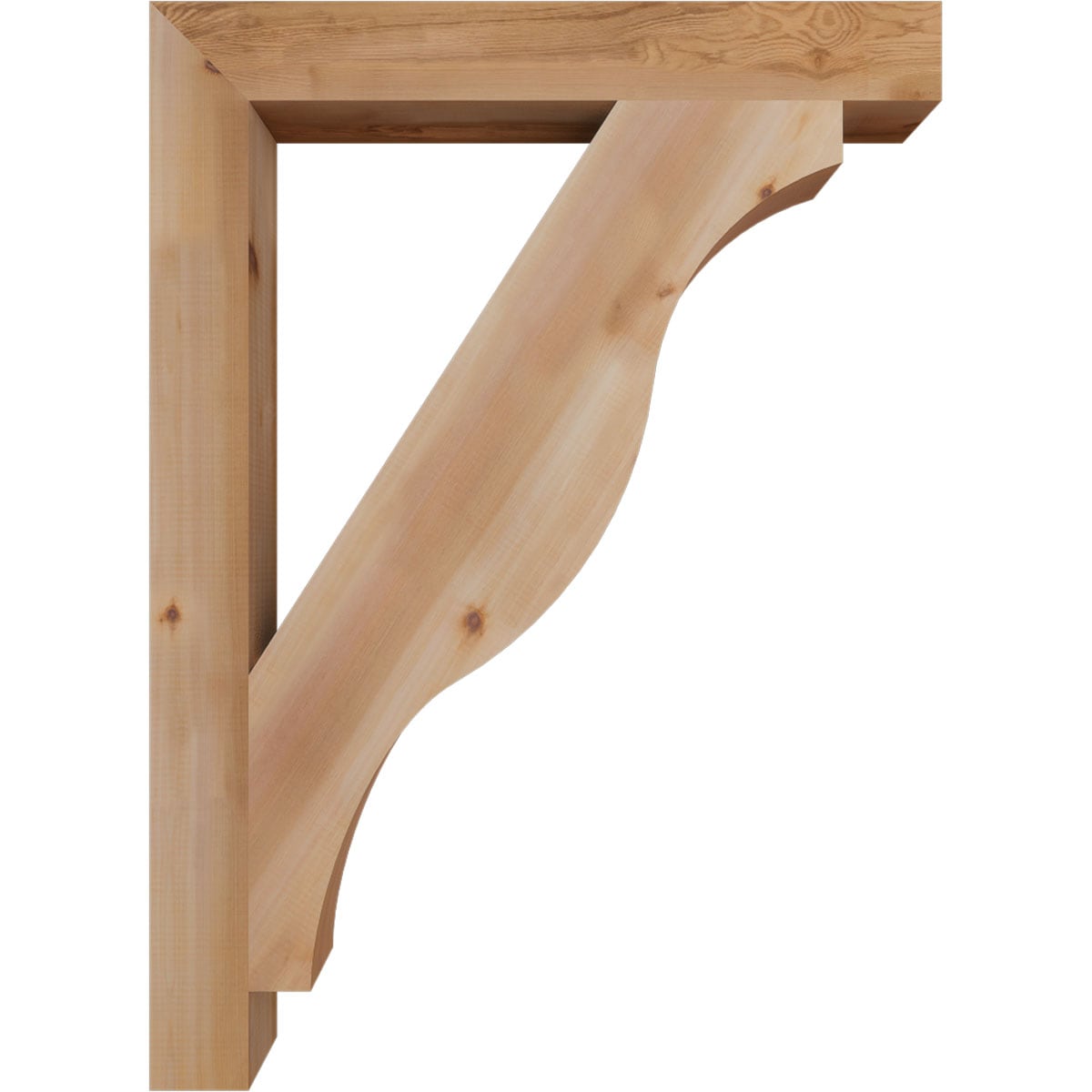 Ekena Millwork BKT04X32X44FST05SWR Exterior-Brackets-Braces - View #3