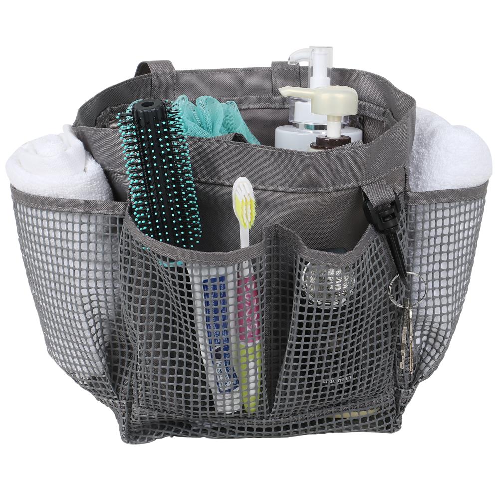 Real Living - Alloy Gray Shower Caddy