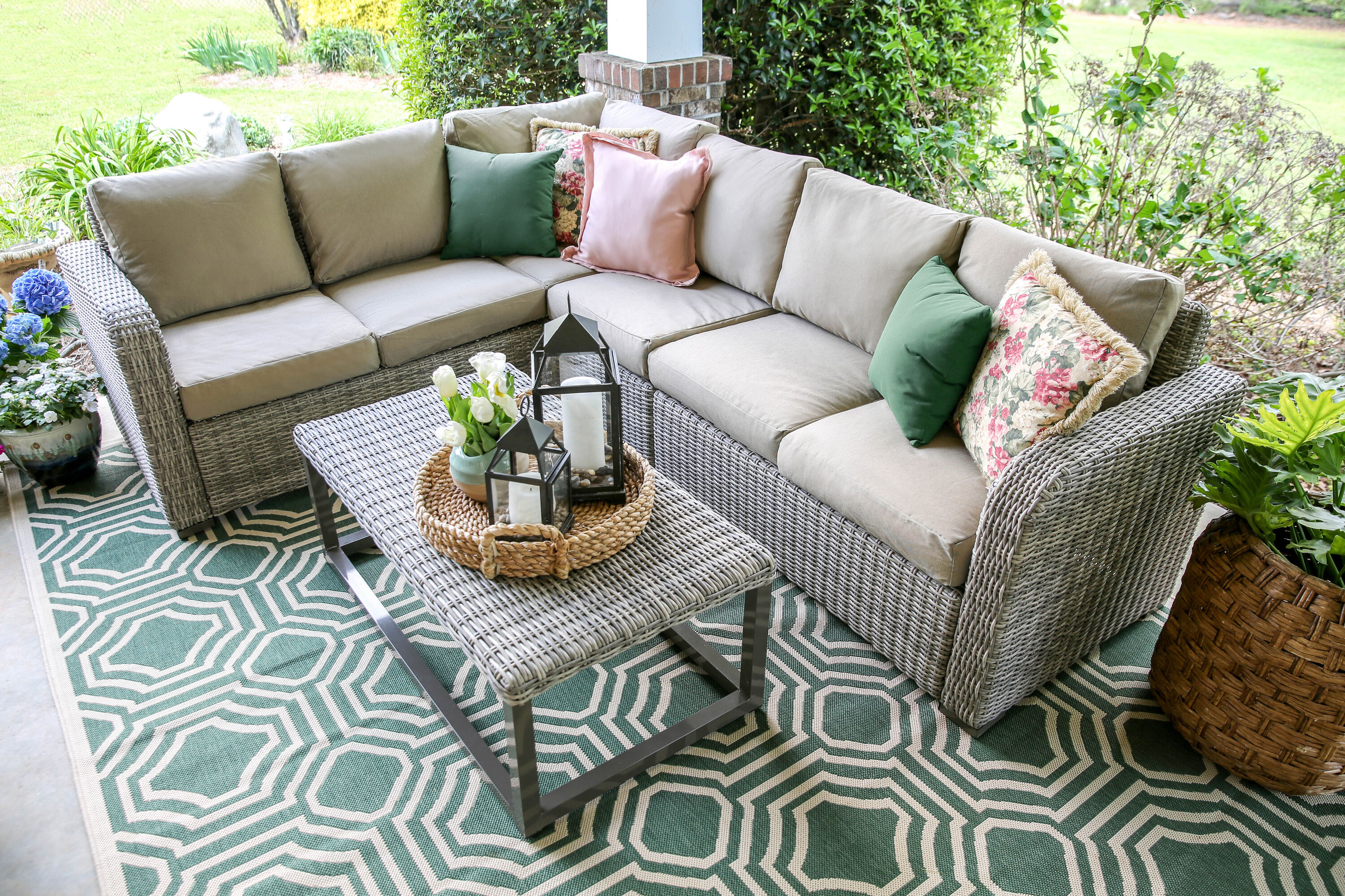 Leisure Made 299231-TAN Patio-Sofas-Daybeds - View #3