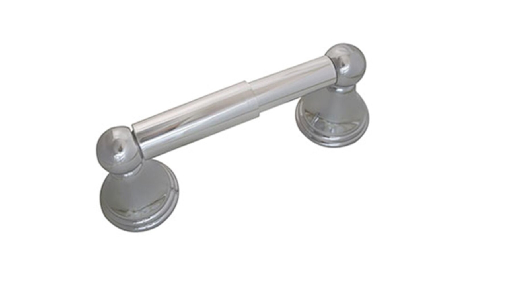 Chrome Wall Mount Spring-loaded Toilet Paper Holder at Lowes.com