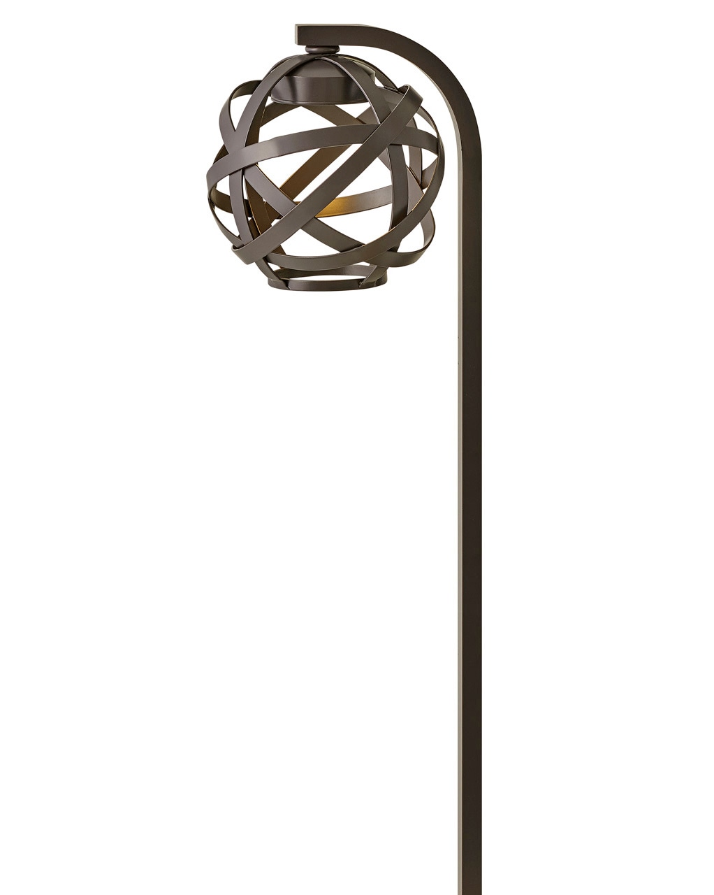 Hinkley 1504BZ Carson 120-Lumen 1.5-Watt Bronze Low Voltage Hardwired LED Outdoor Path Light (2700 K)
