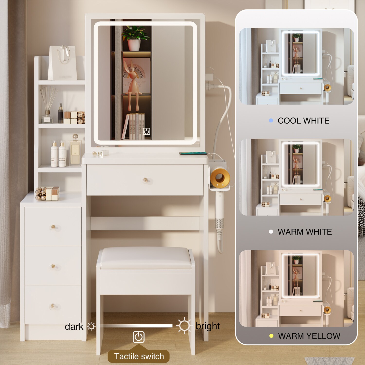 ToolCat PLP1-11-BHH Bedroom-Vanities - View #3