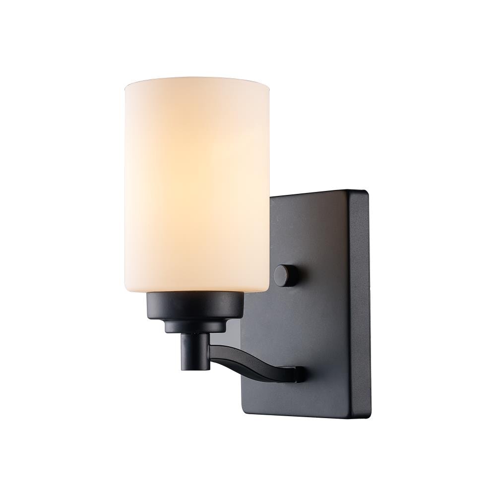 Lucid Lighting 45 In W 1 Light Oil Rubbed Bronze Moderncontemporary Wall Sconce In The Wall 