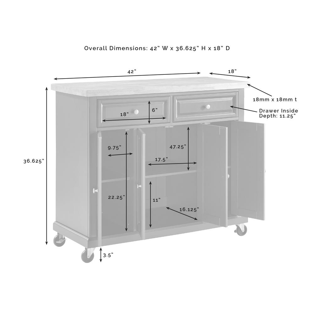 Crosley Furniture KF30031ENV Kitchen-Furniture - View #4