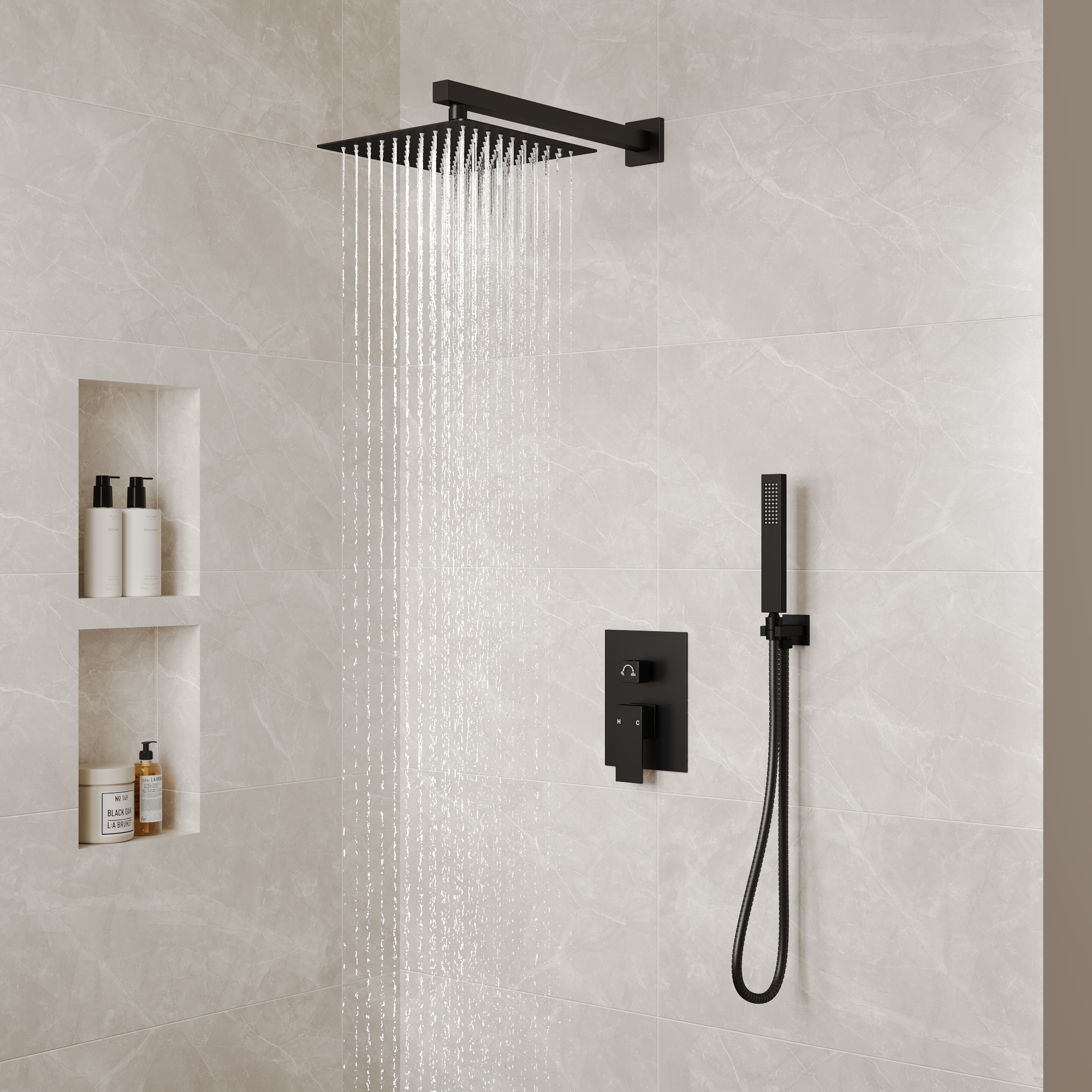 EVERSTEIN Q-894-OTOP Showerhead-Bar-Panels - View #2