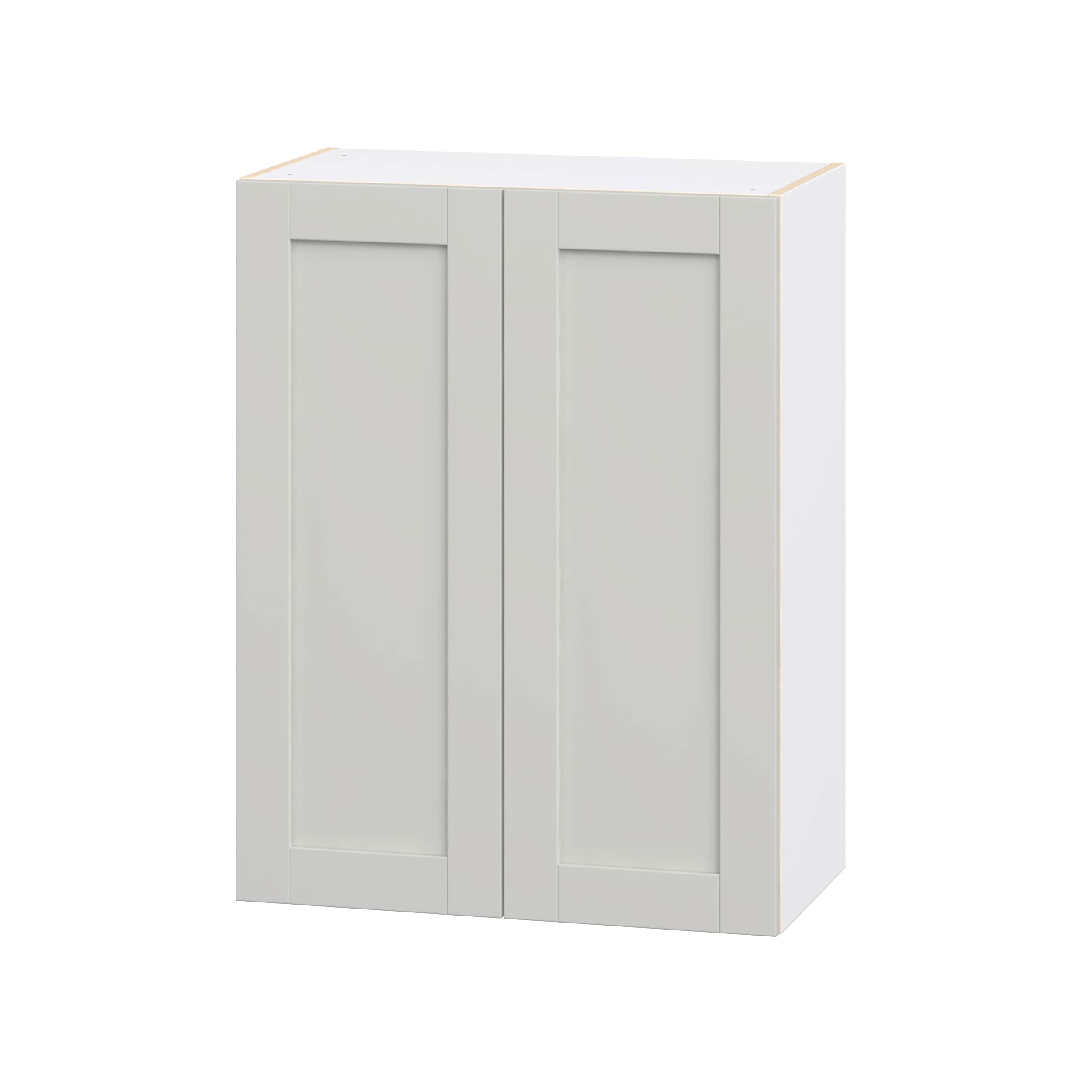 Hugo&Borg DSW2735-CH Charlesberg 27-in W x 35-in H x 14.75-in D Light Gray Wall Fully assembled Cabinet Recessed Panel Shaker