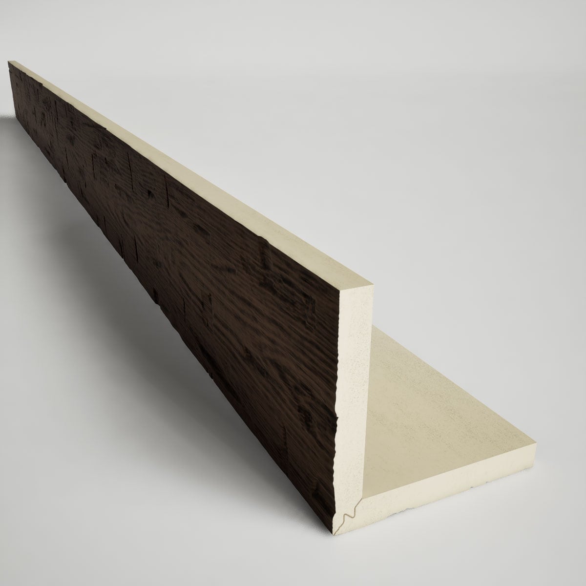 Ekena Millwork BMHH2C0040X120X168ZD Faux-Beams - View #6