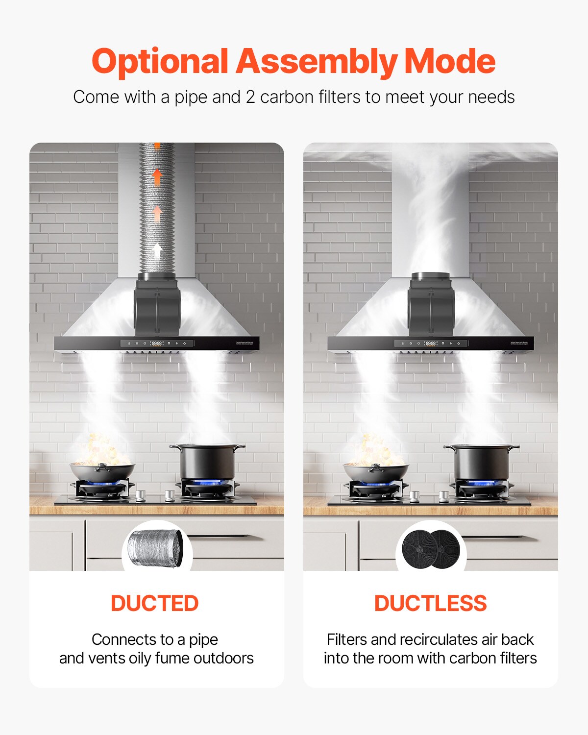 VEVOR SCDXSCYYJ36I07068V1 Wall-Mounted-Range-Hoods - View #3