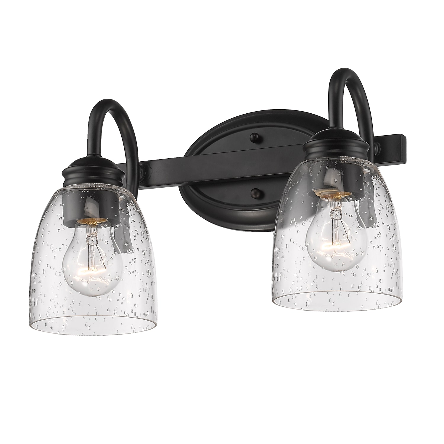 Golden Lighting 8001-BA2 BLK-SD b089995 - View #5
