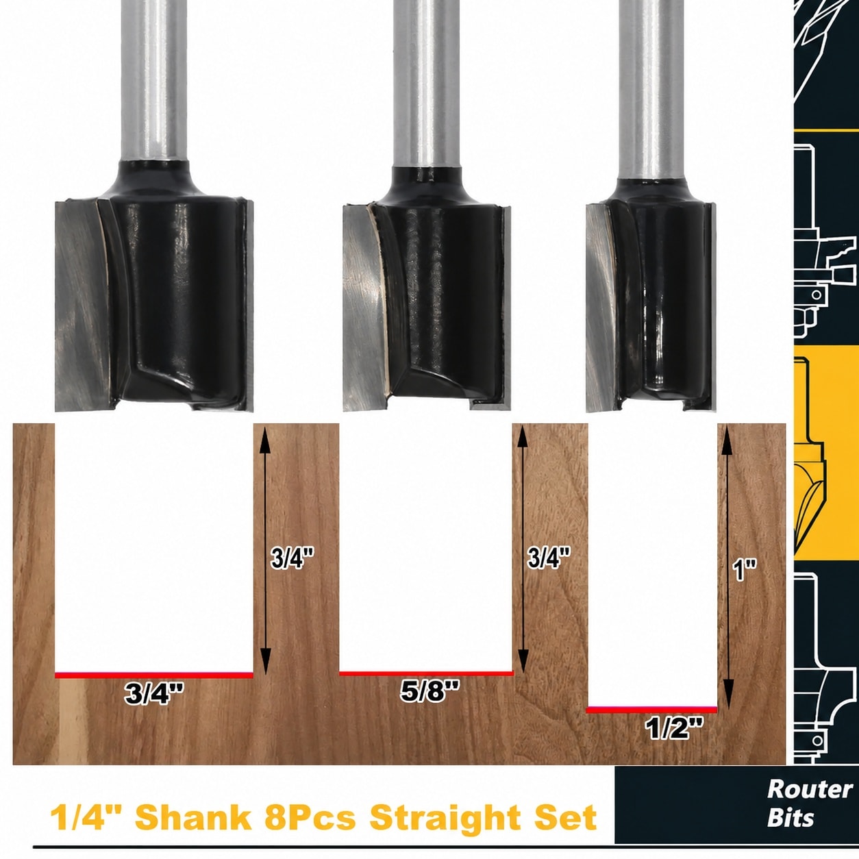 AKSCYZM LAK0819K433 Cement-Masonry-Drill-Bits - View #4