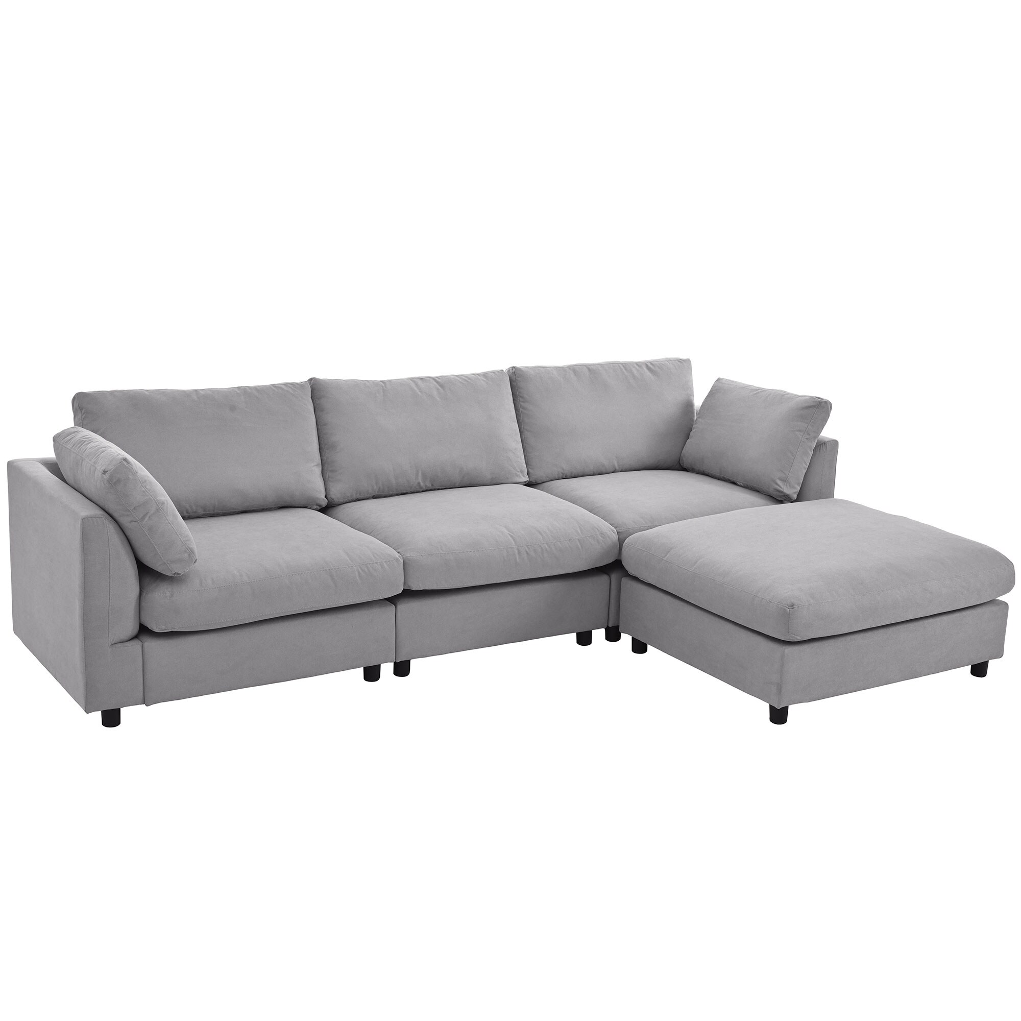 SINOFURN SYA020271GY Sofas-Loveseats - View #2