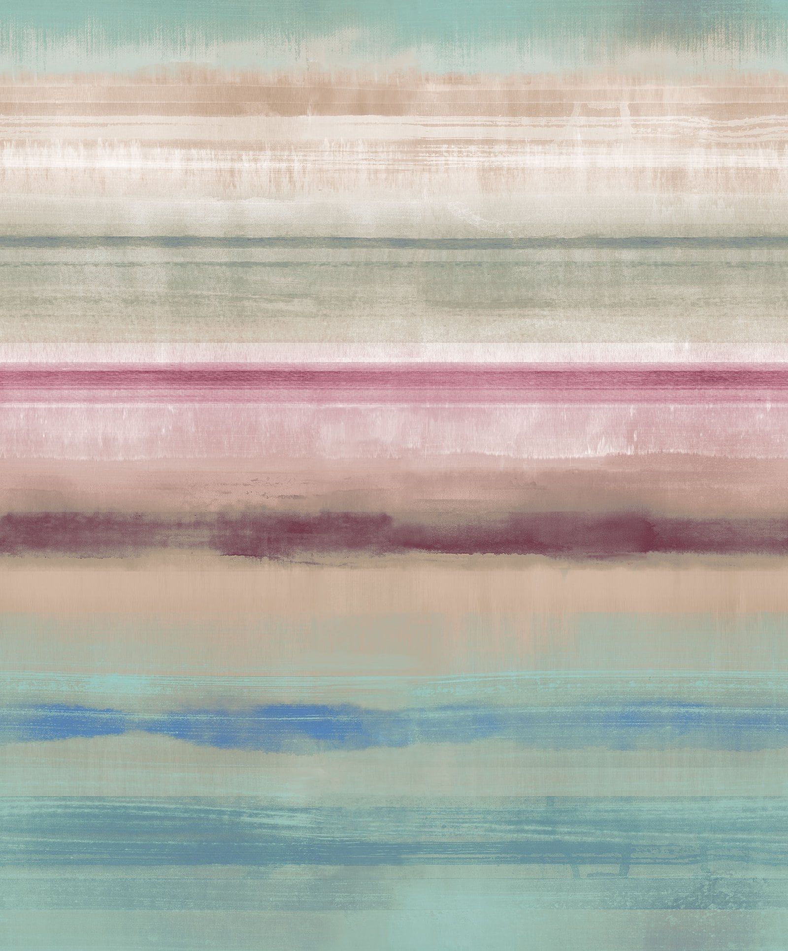 Galerie - Atmosphere Skye Stripe Multi-coloured Wallpaper G78268