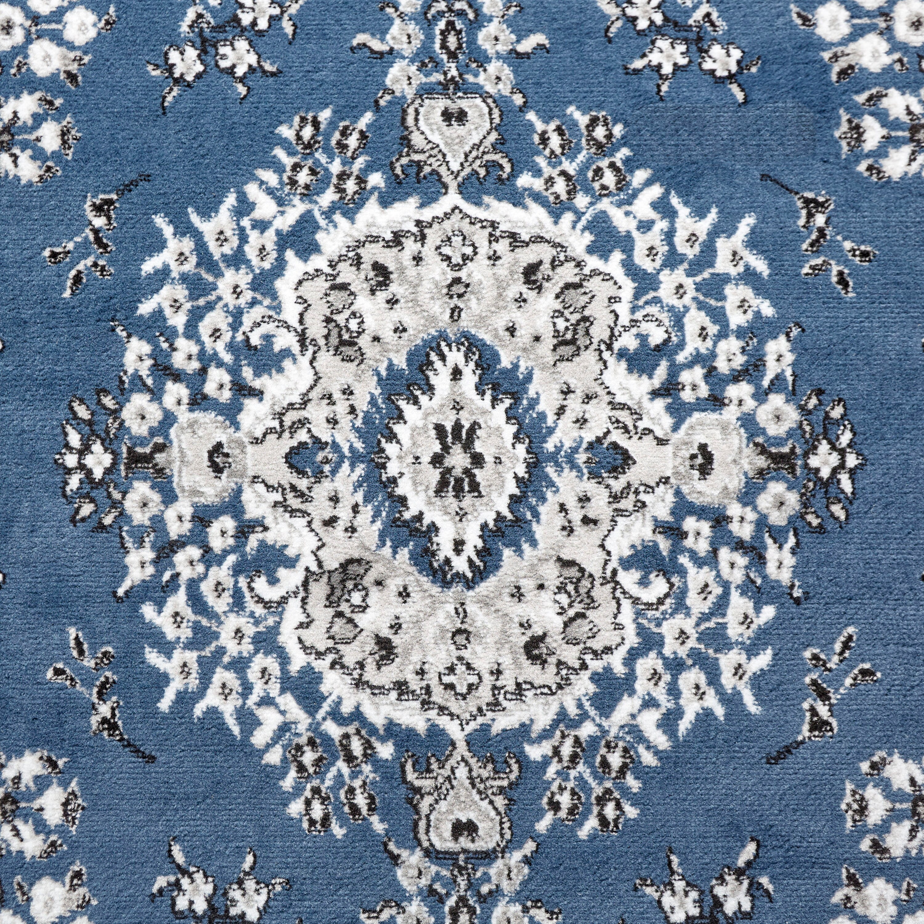 Home Dynamix Area Rugs: Premium Rug: 7069: Navy Blue