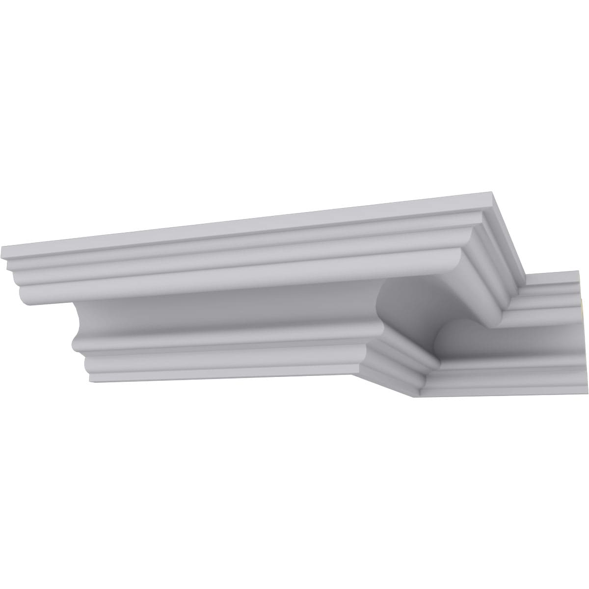 Devon Smooth Primed Polyurethane Crown Moulding 94.5"