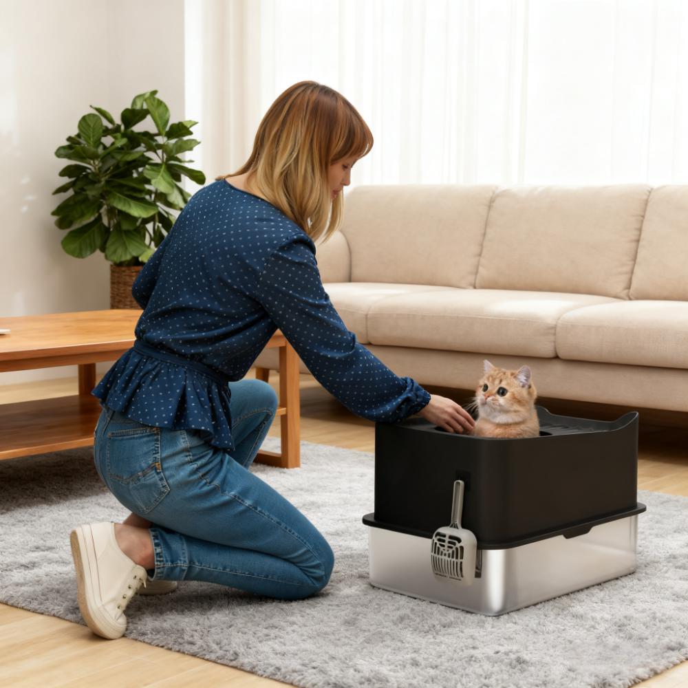LUXEYARD DS-J-P397355-T3971 Cat-Litter-Box - View #5