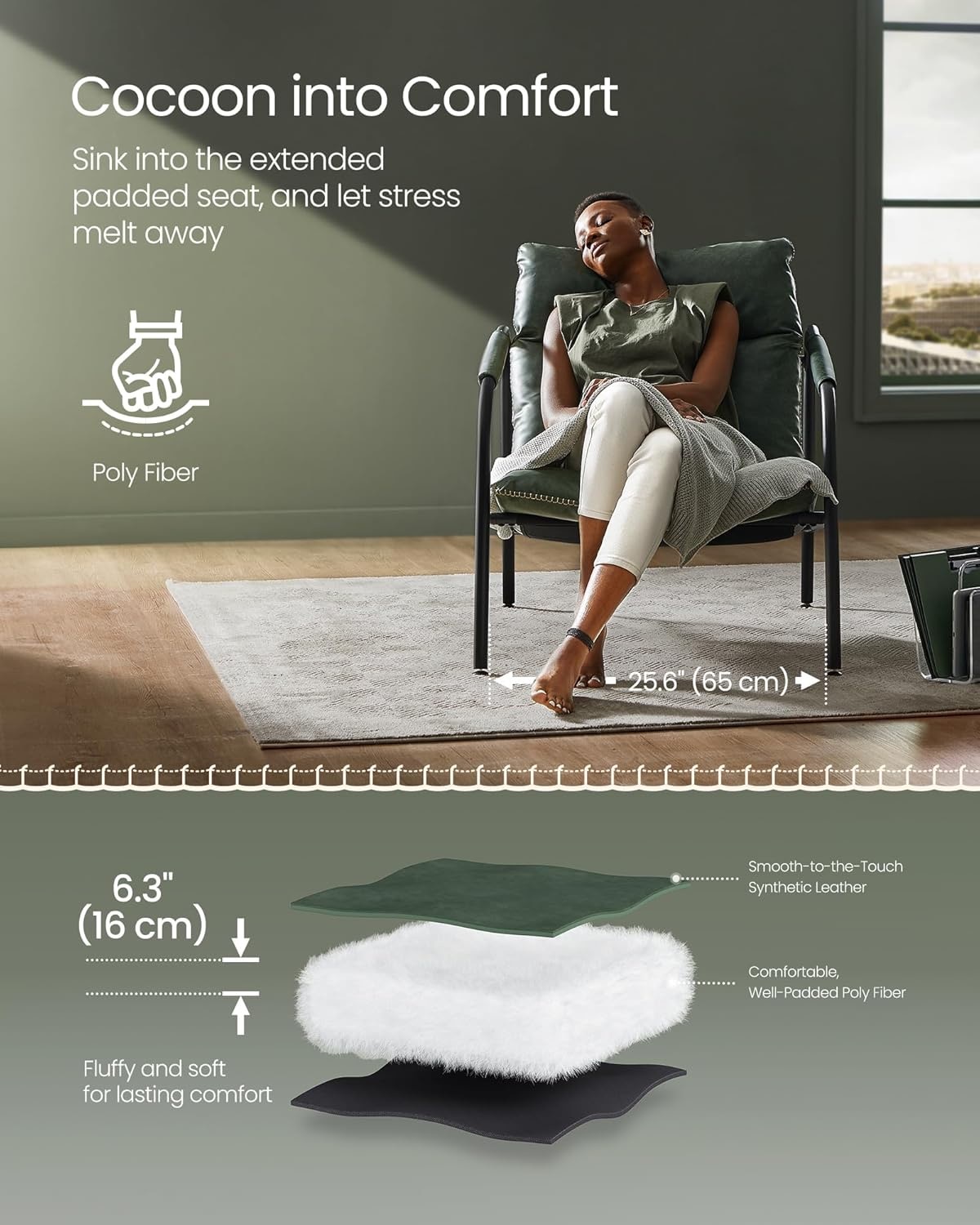 SONGMICS HOME LAC014C01V1 Patio-Chairs - View #7