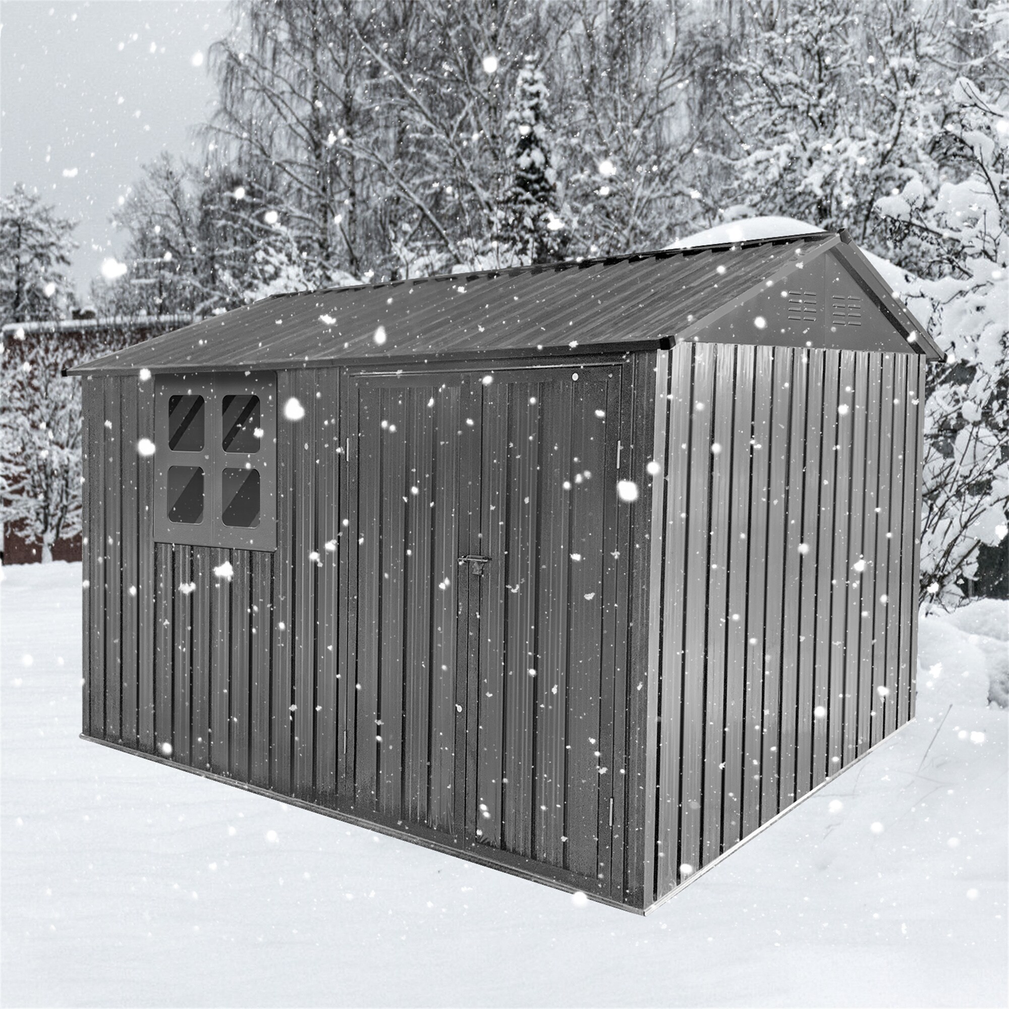 BABOOM BOM-S00062-OR Metal-Storage-Buildings-Sheds - View #3