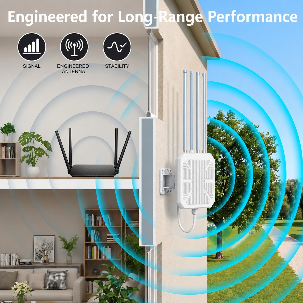 Justincity LJT0731J044 Wireless-Range-Extenders - View #3