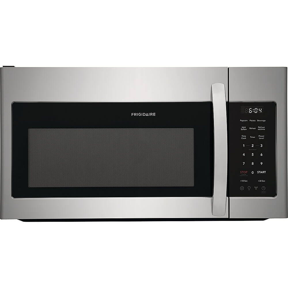 Frigidaire - 1.8 Cu. Ft. Capacity- 10 Power Levels- 300 CFM- 2 Fan Speeds- Stainless Steel Finish #FMOS1846BS