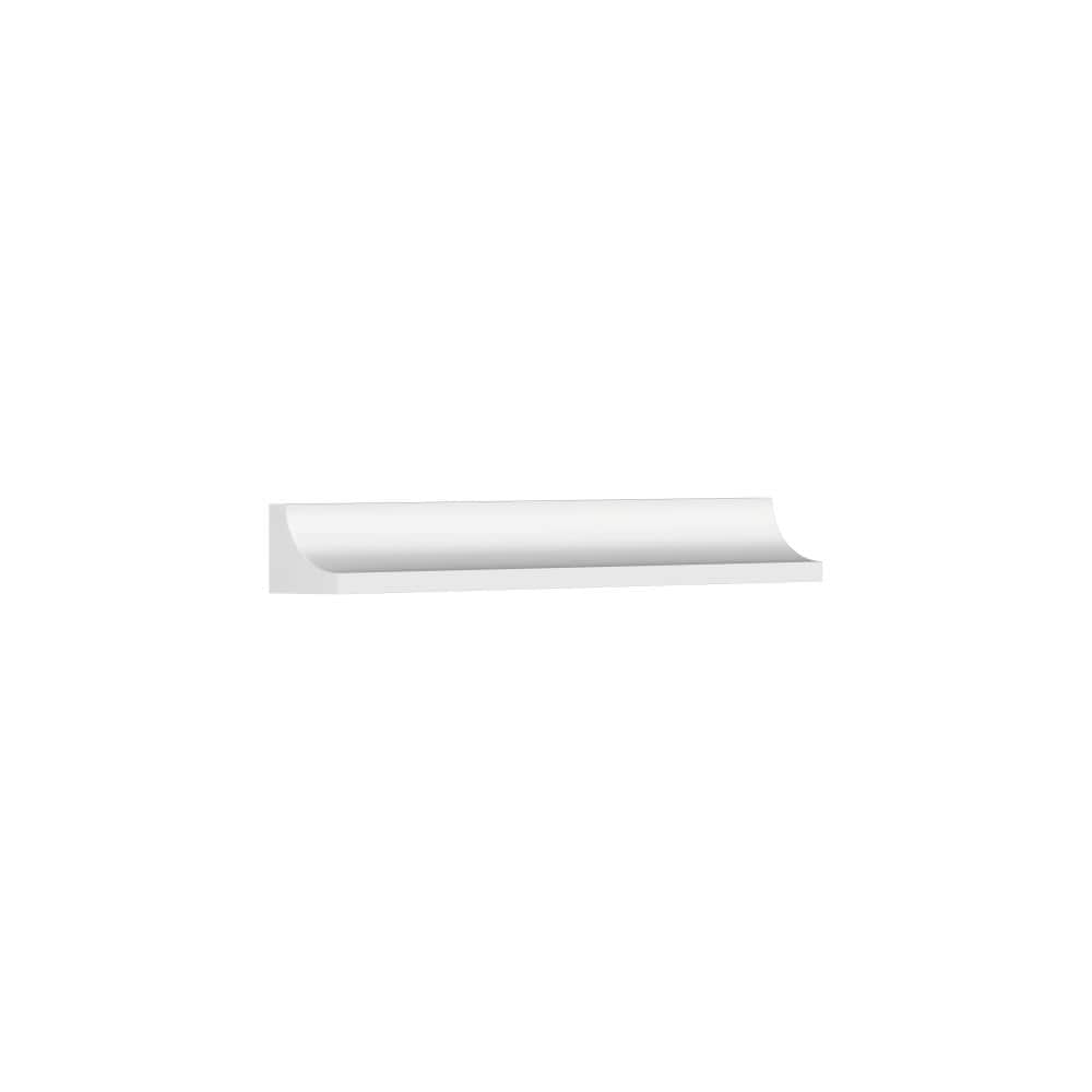 allen + roth 100-PFMDF8 11/16-in x 8-ft Painted 100 MDF Cove Moulding