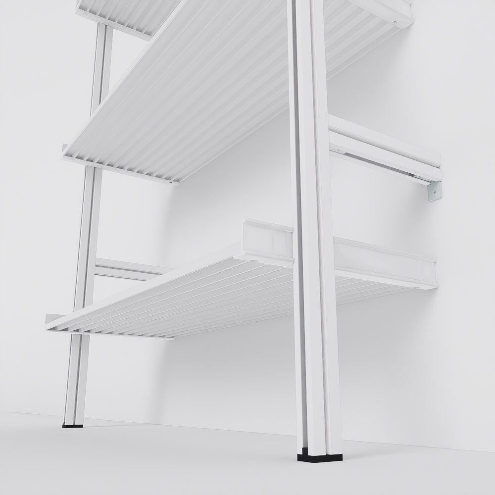Modern Shelving ALUMPAL-1231-WW Wall-Mounted-Shelving - View #7