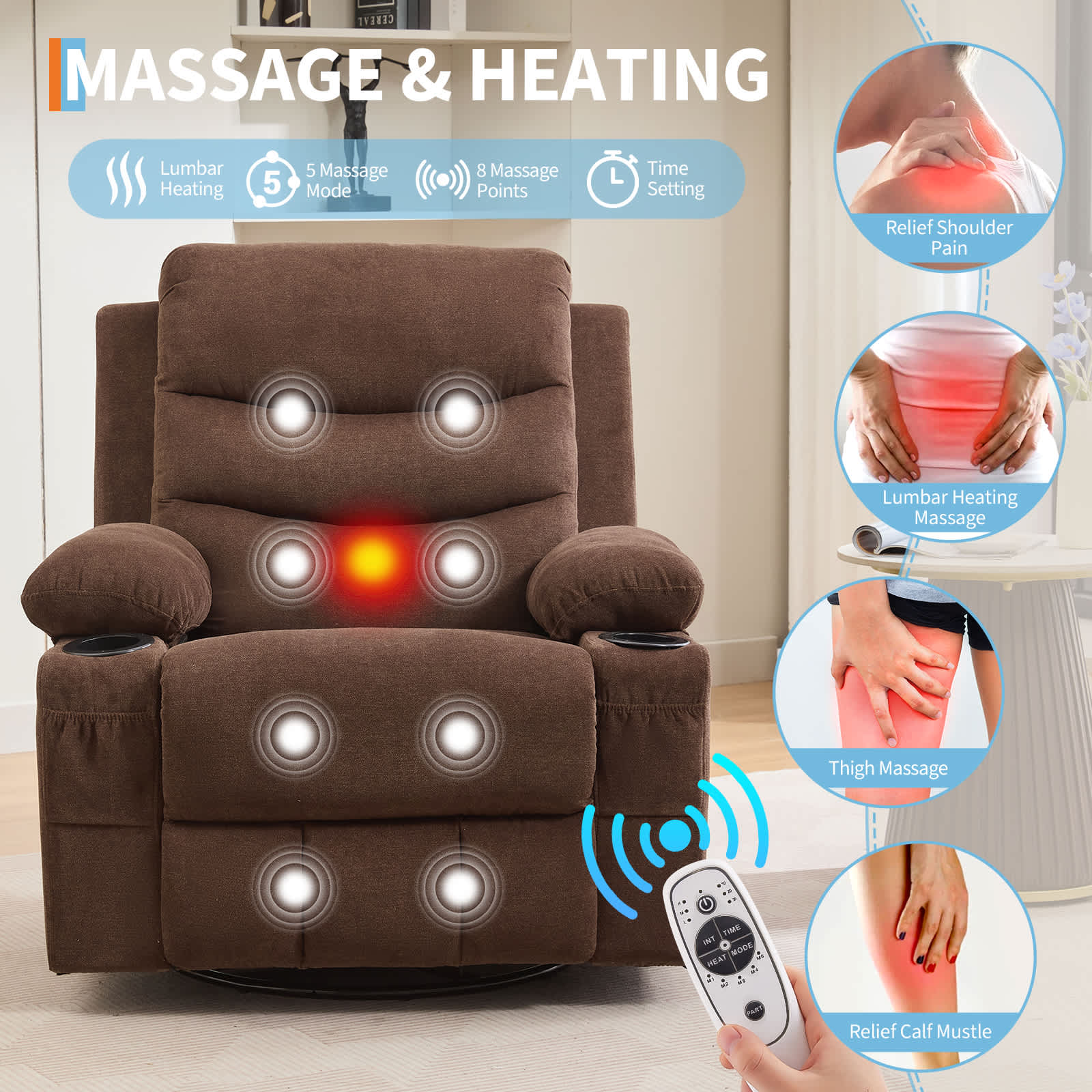 Qeetex SUN-PHK-34BYFYFN recliners - View #5