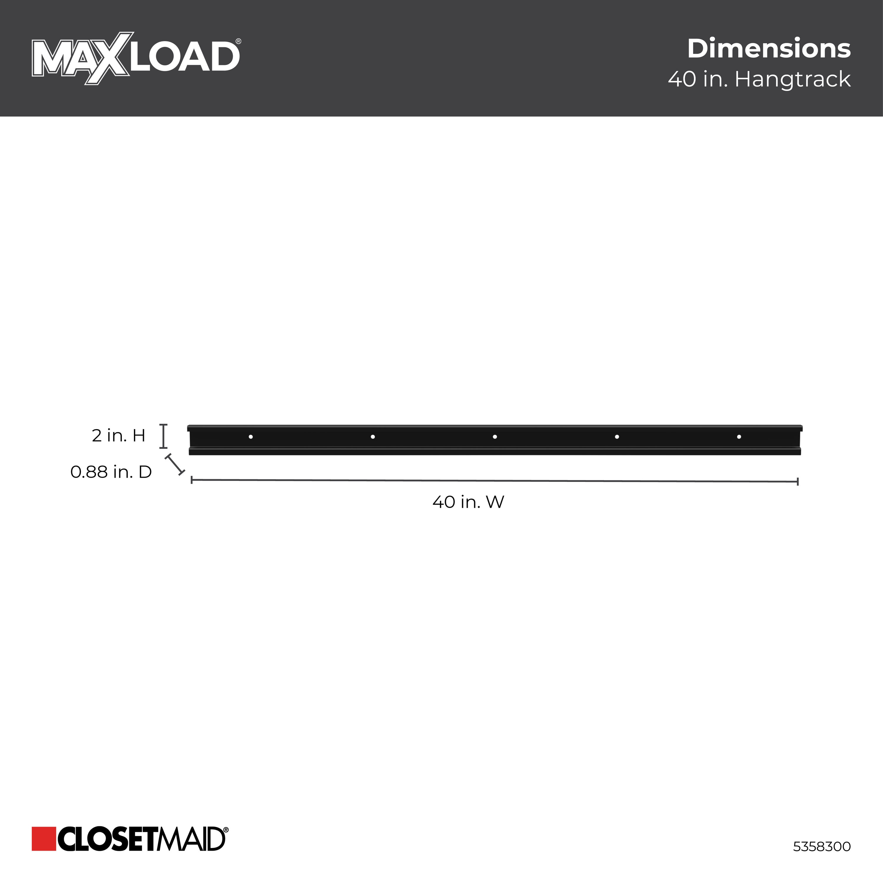 ClosetMaid 5358300 Wire-Closet-Hardware - View #4