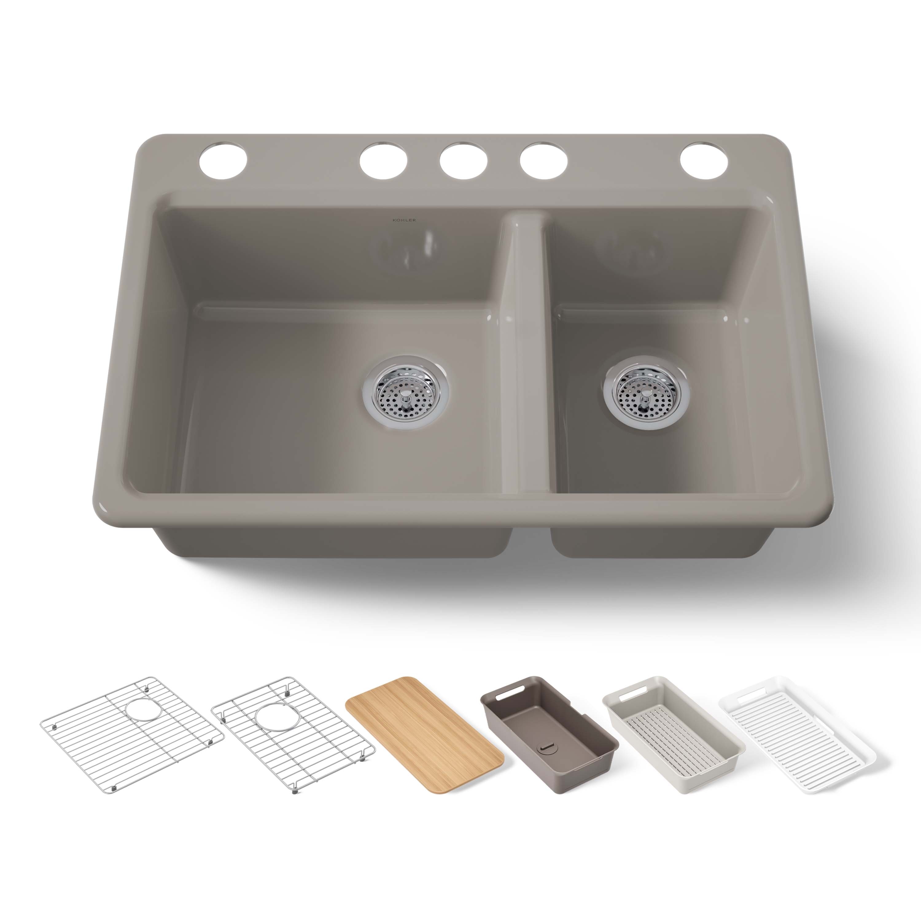 KOHLER 8669-5UPC-TRF Kitchen-Sinks - View #2