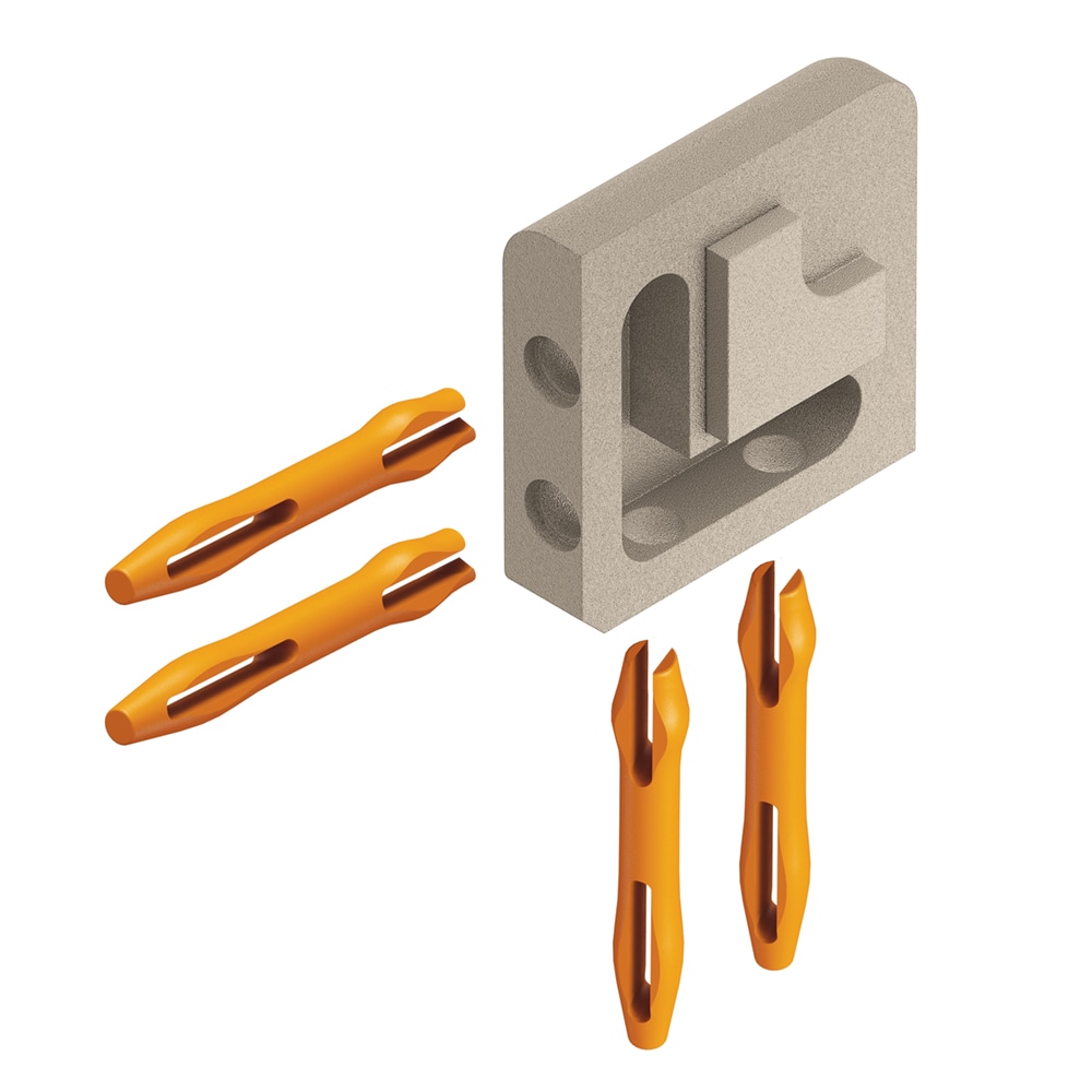 Schluter Systems EV/J125TSI Jolly 0.5-in W x 0.125-in L Ivory textured color-coated aluminum Aluminum Outside corner Tile Edge Trim