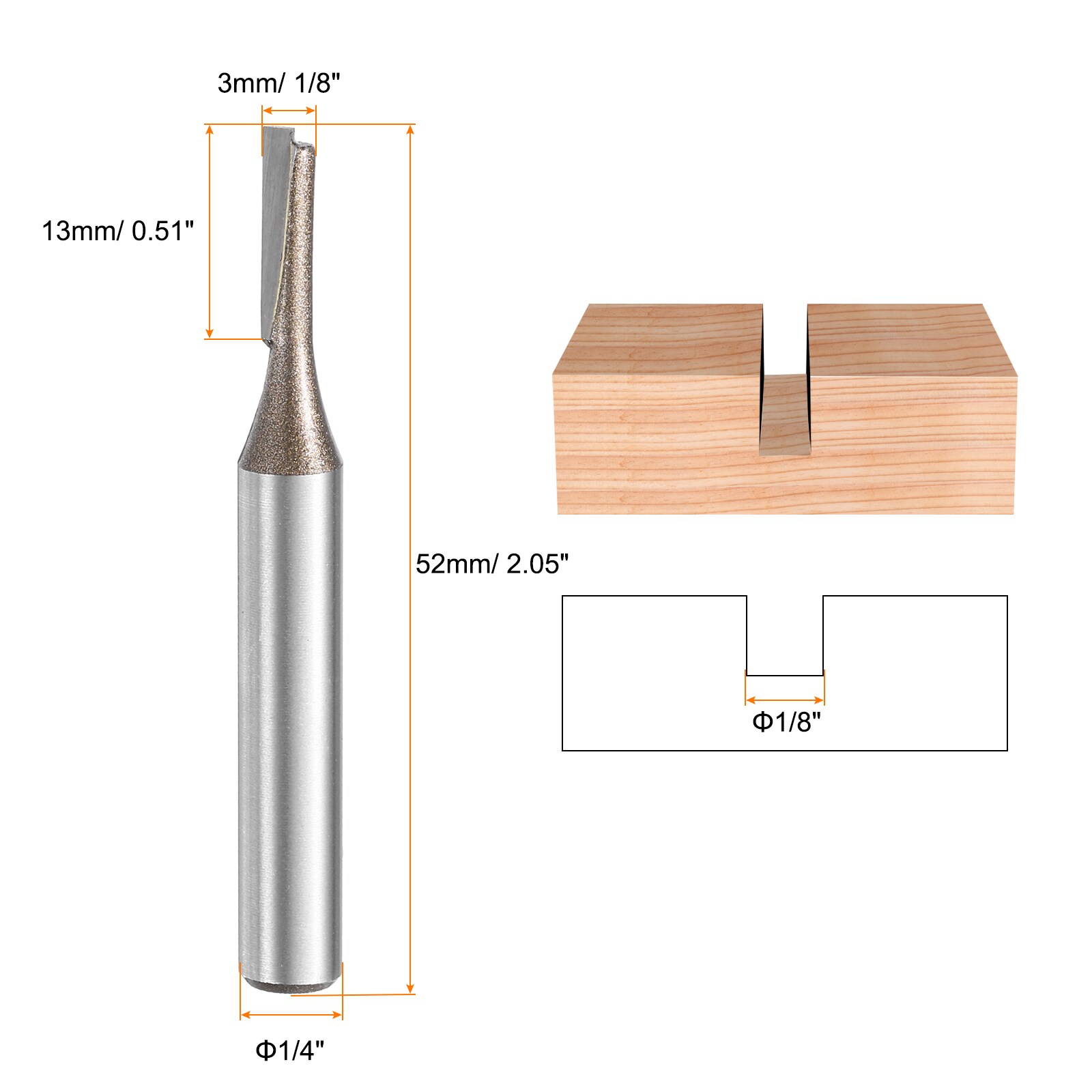 Unique Bargains S26030900UX4426 Edge-Forming-Router-Bits - View #2