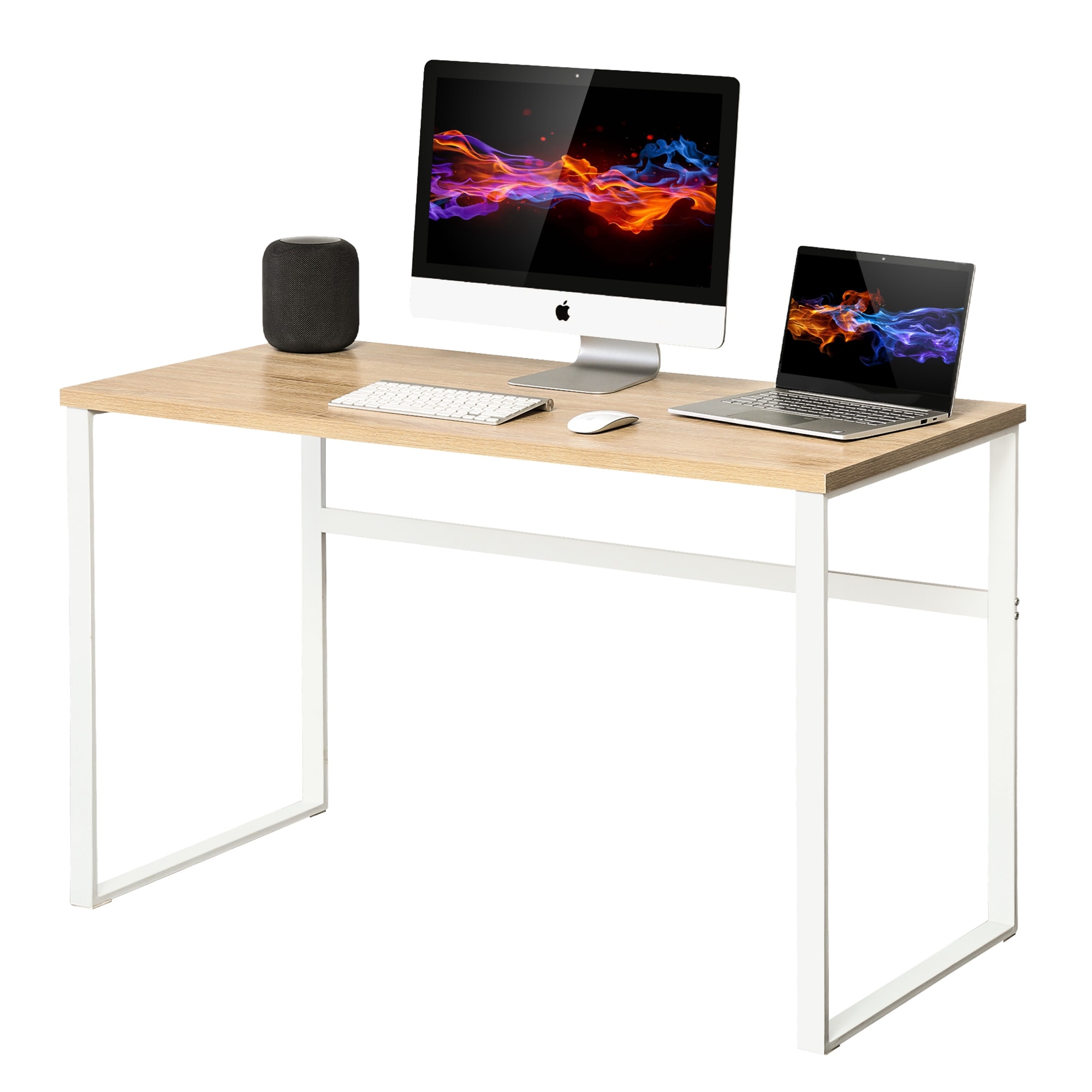 GZMR SM-BCD112002MW Home Office Computer Desk 44-in Multiple Colors/Finishes Modern/Contemporary Computer Desk