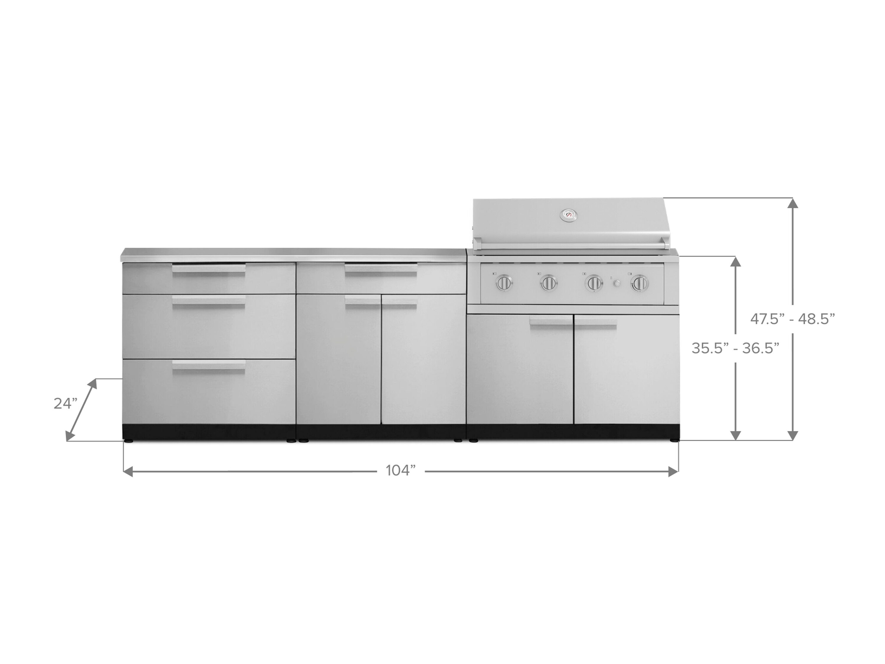 NewAge Products 71065 Modular-Outdoor-Kitchens - View #5