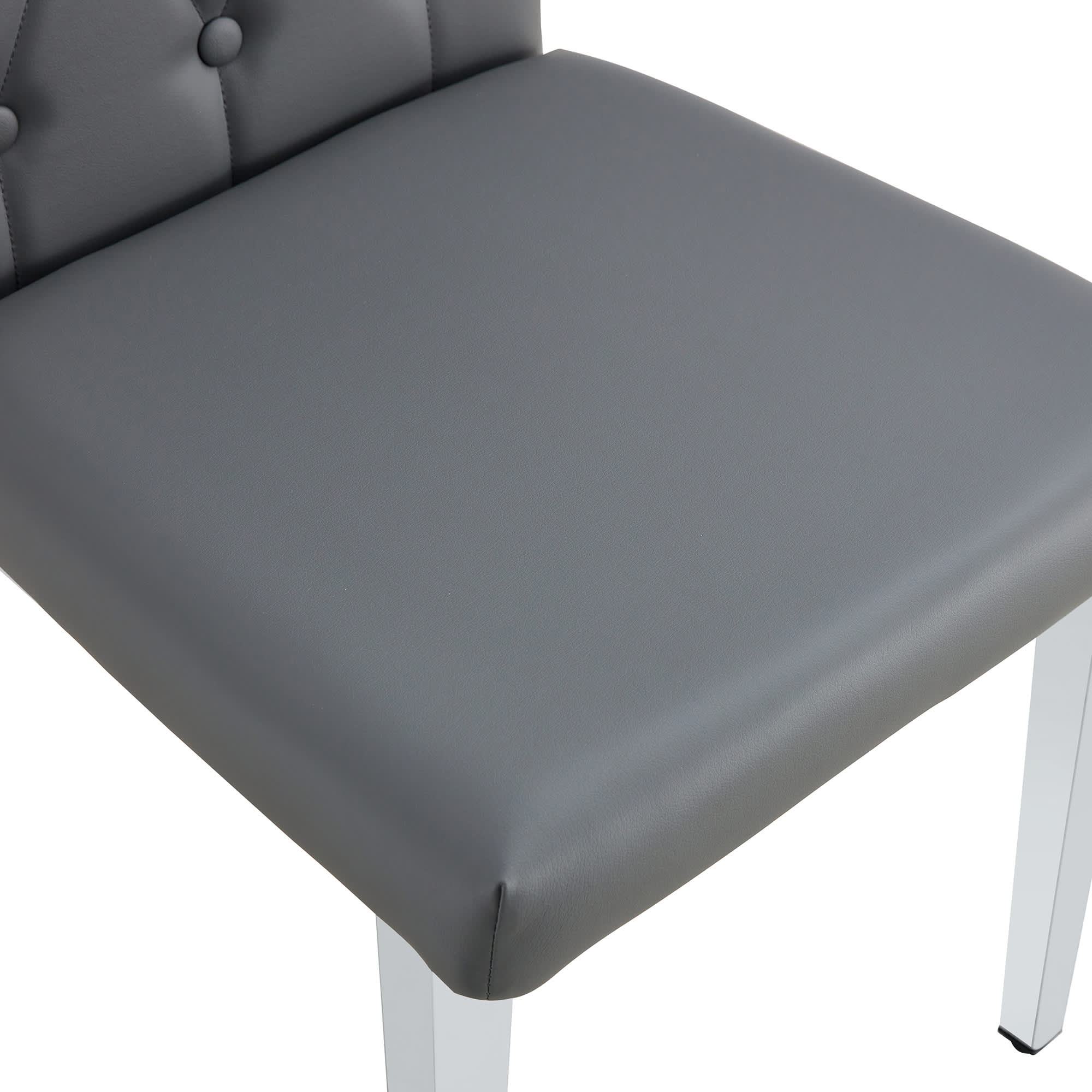 Vynxaria LEXY0069-DJCY-8GRY Dining-Chairs - View #10