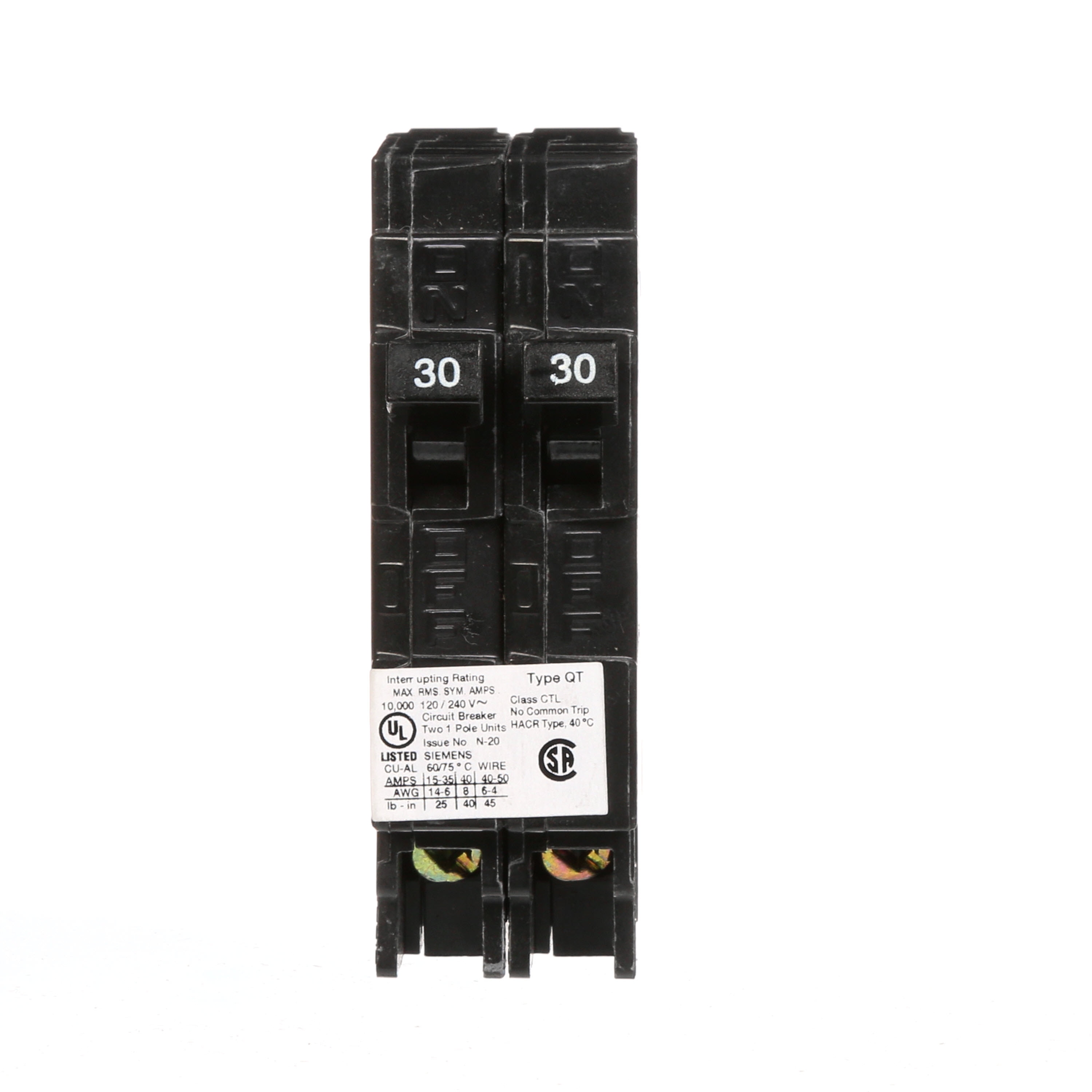 Siemens Q3030U Circuit-Breakers - View #3