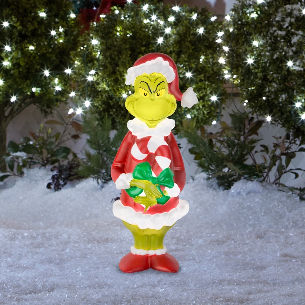 2022 hotsell Lowes 24” Gemmy Blow mold Grinch