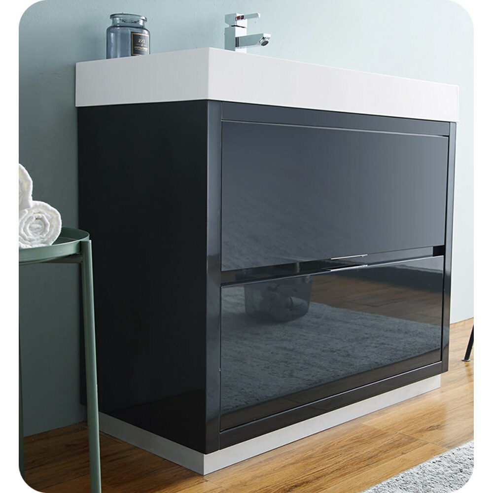 Fresca FCB8436GG-I Bath-Vanity-Combo - View #11