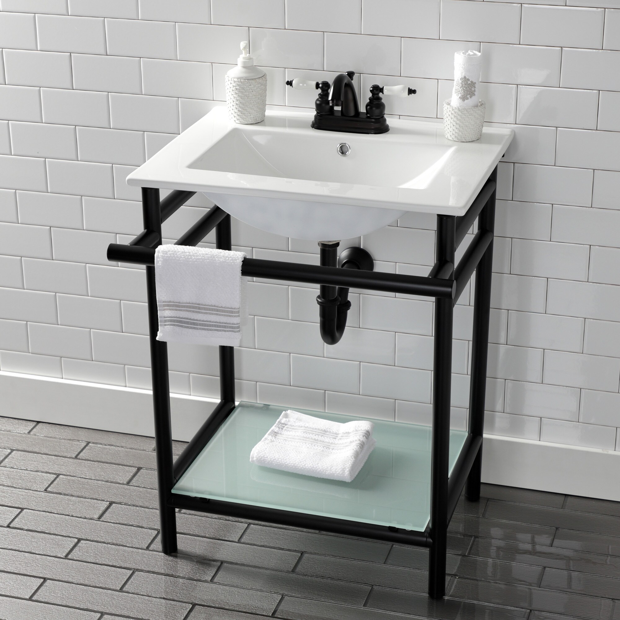 Kingston Brass WLVPB24187W40 Bath-Sink - View #5