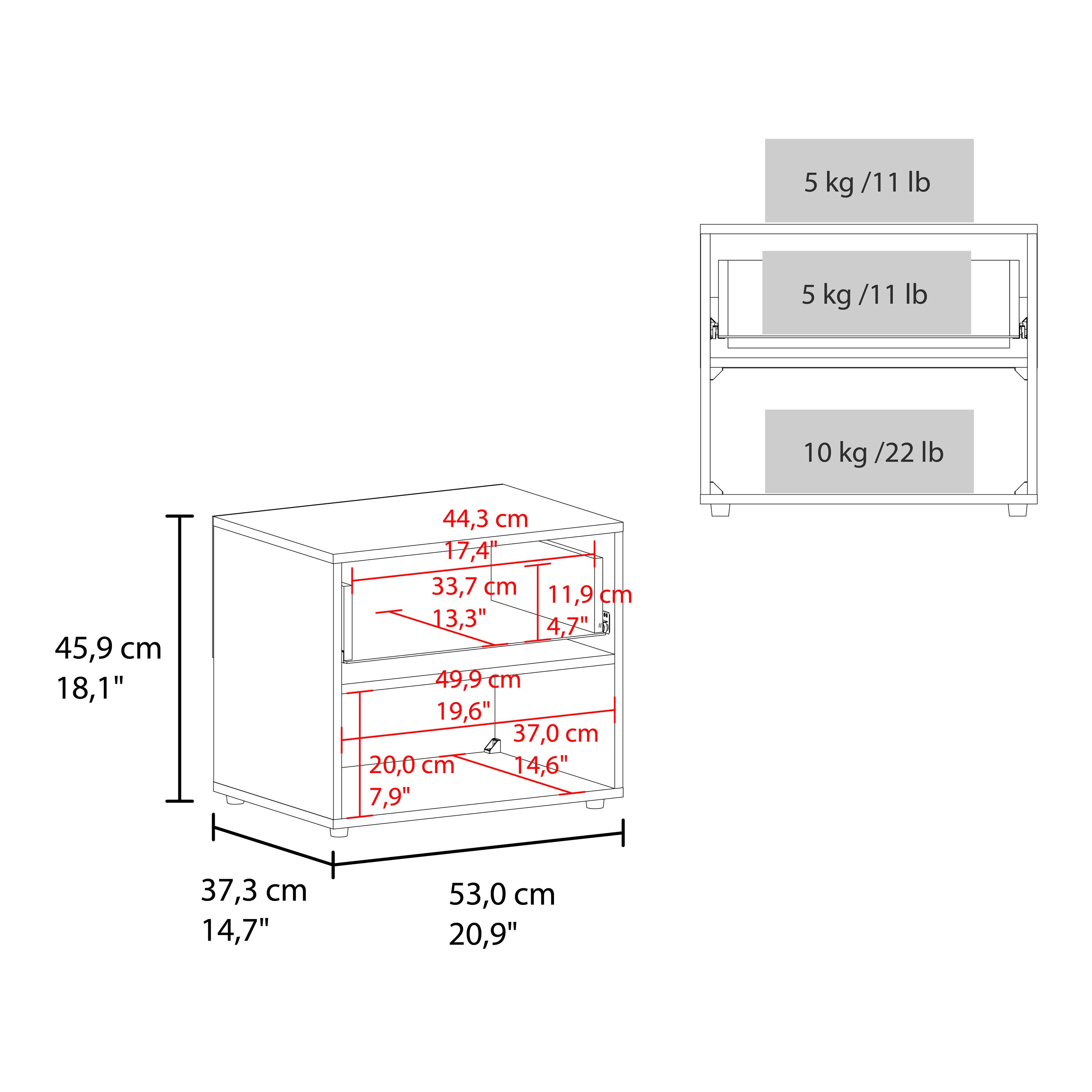 ZAKLOOP ZK128P283300 nightstands - View #3