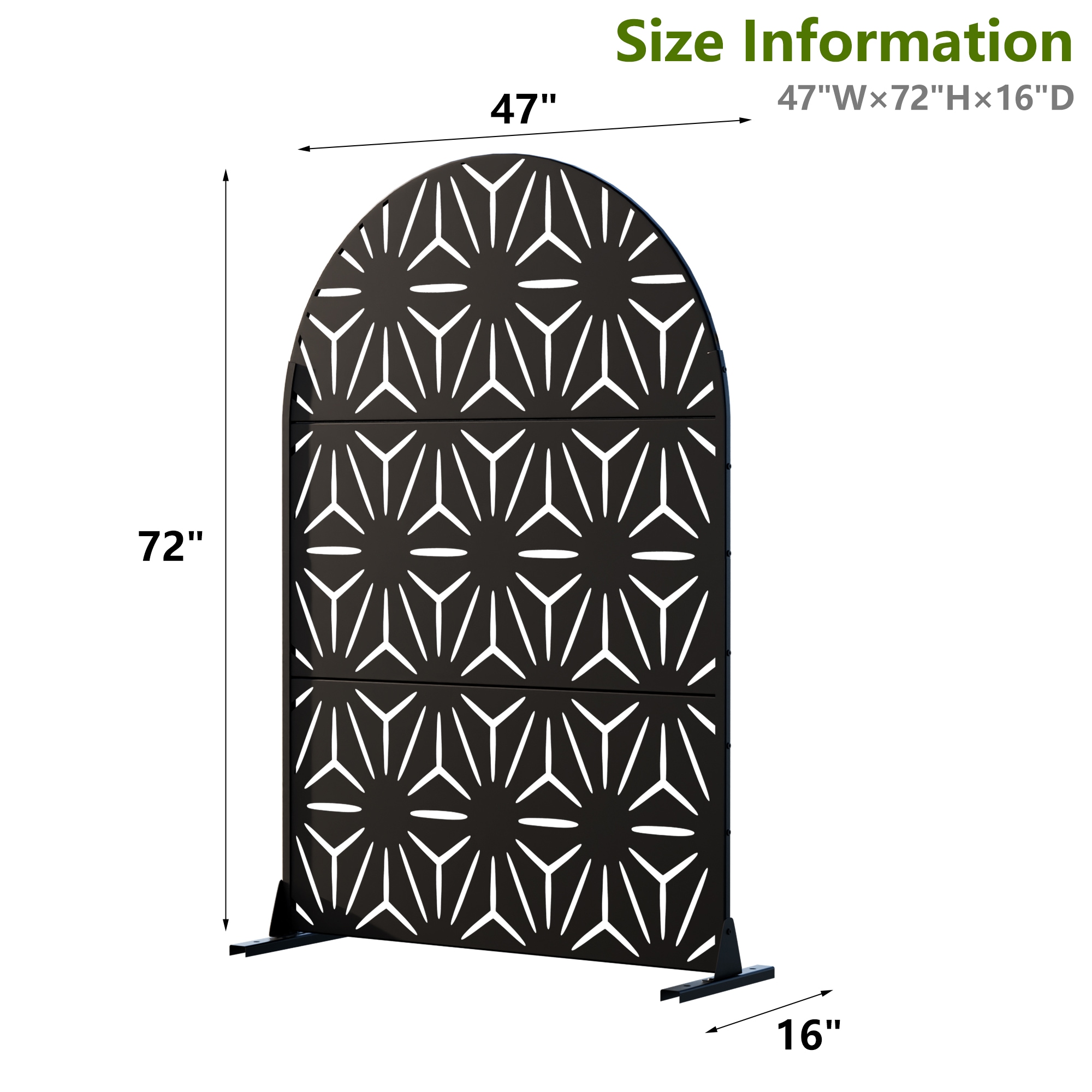 Misty Moon LW0409-OPS-PF147 Outdoor-Privacy-Screen - View #4