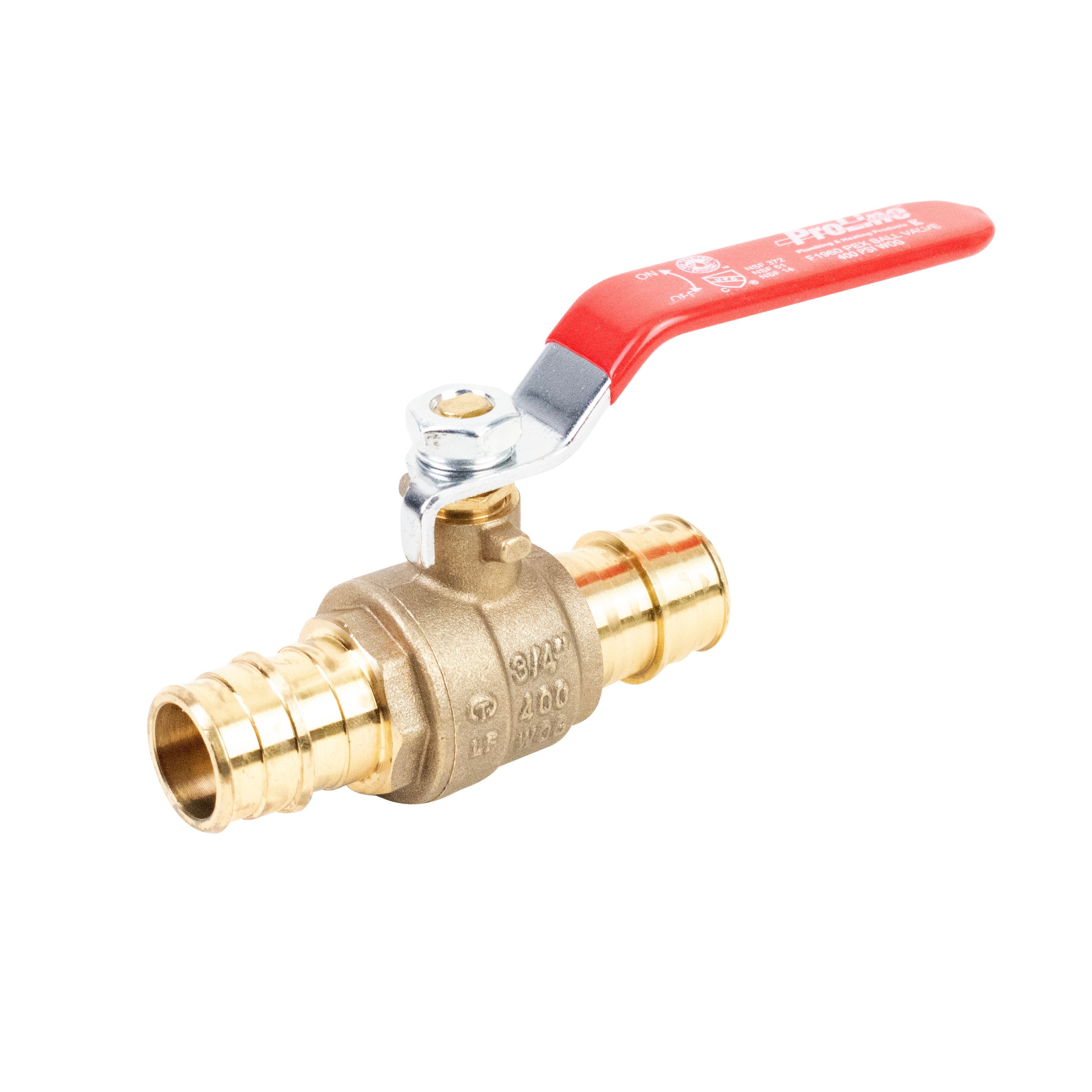 ProLine 107-334NL 7690PX 3/4-in PEX Brass Ball Valve