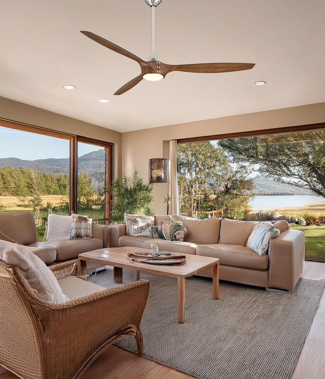 Minka Aire F762L-BN/DK Ceiling-Fans - View #3
