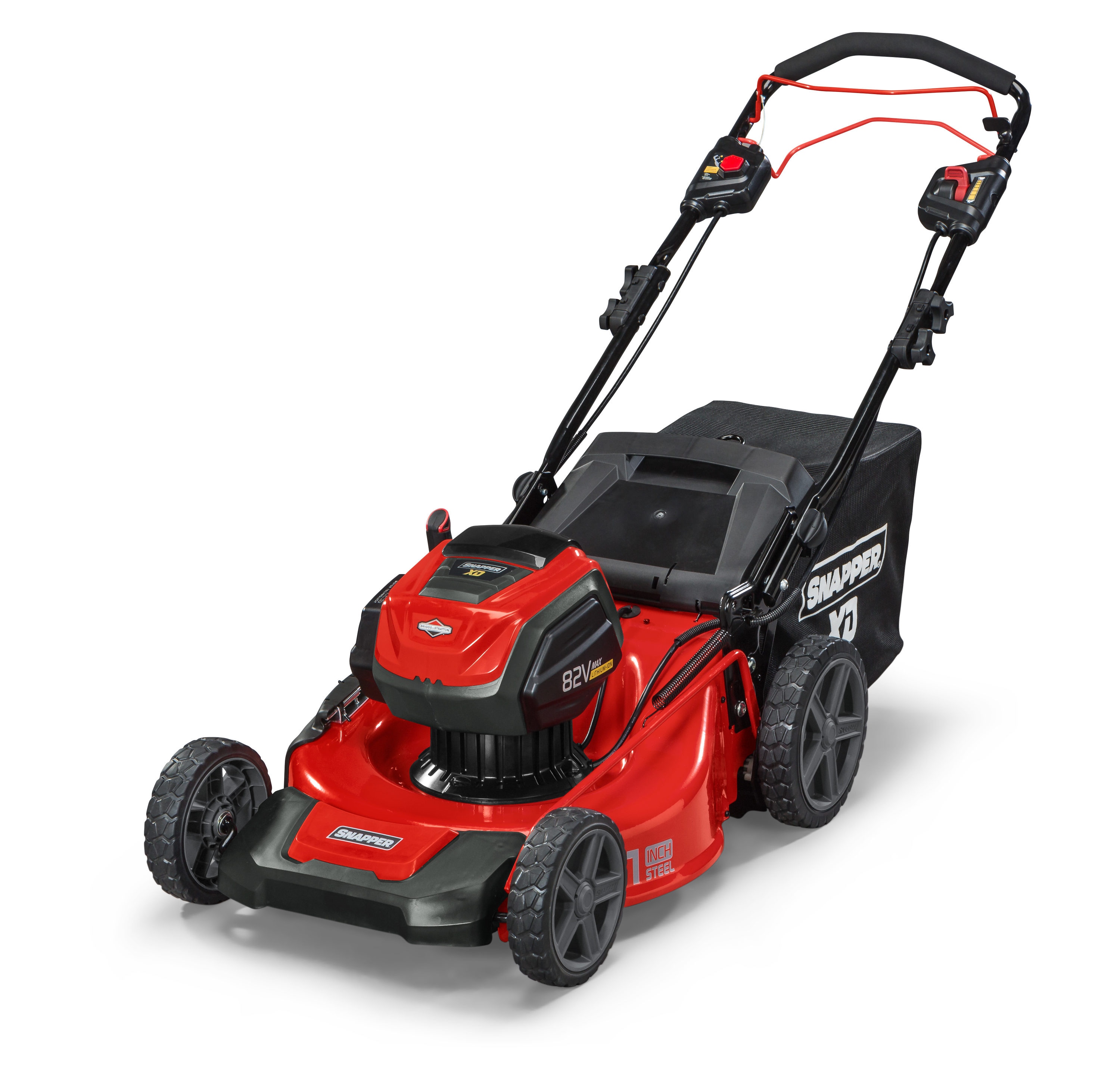 Snapper XD 82-Volt MAX Cordless Electric 21 in. Self-Propelled Lawn Mower Kit with (2) 2.0 Batteries & (1) Rapid Charger